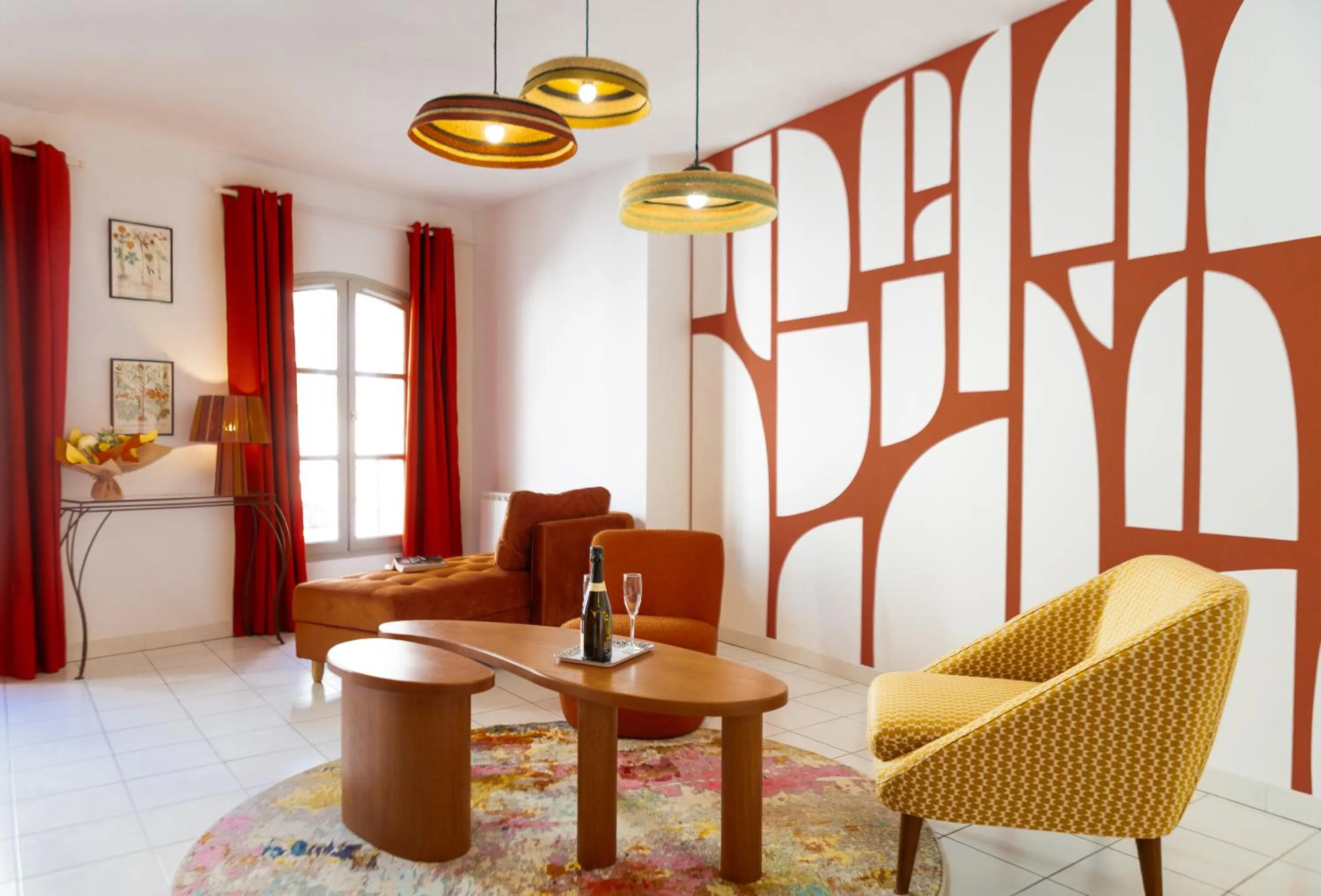 Living room in Garlande Hôtel Avignon Centre
