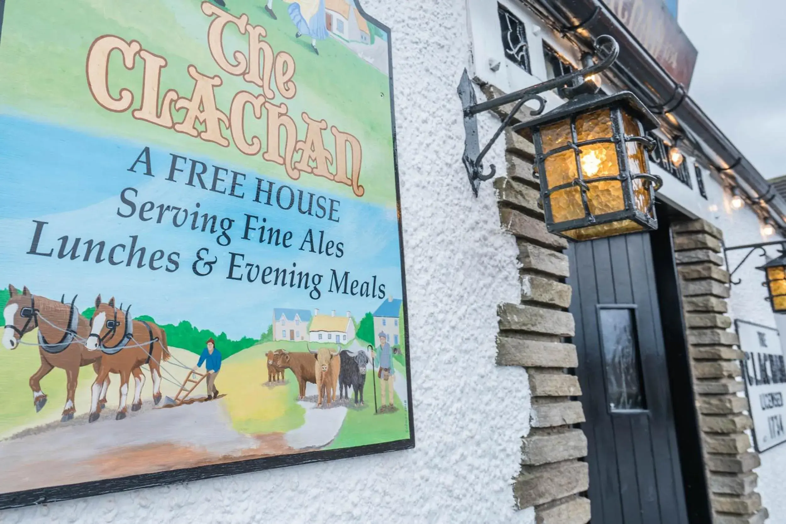Property building in The Clachan Inn Property building in The Clachan Inn