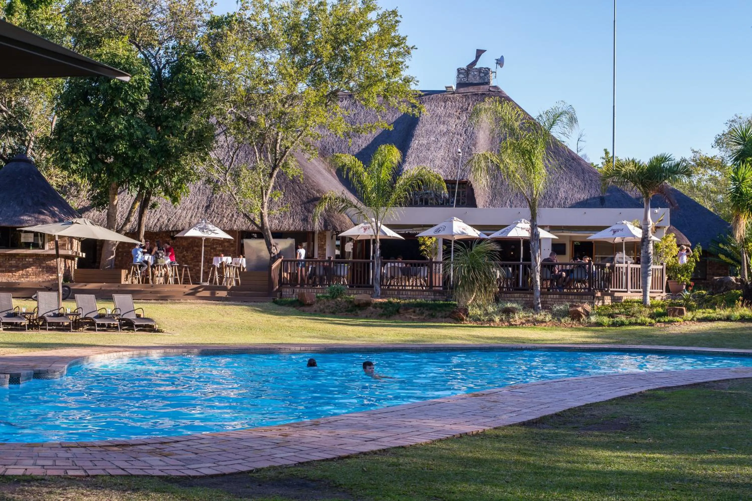 Swimming pool in Kruger Park Lodge Unit No. 611