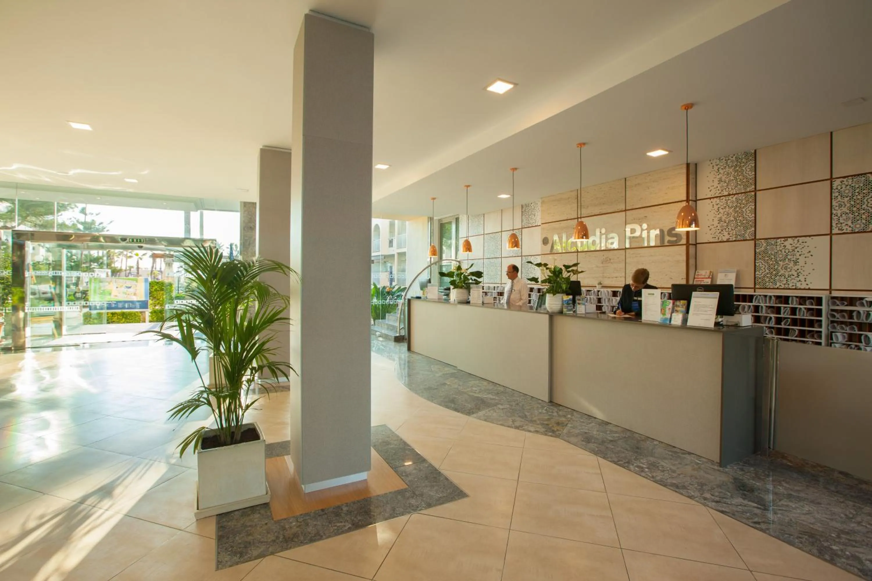 Lobby or reception in Grupotel Alcudia Pins