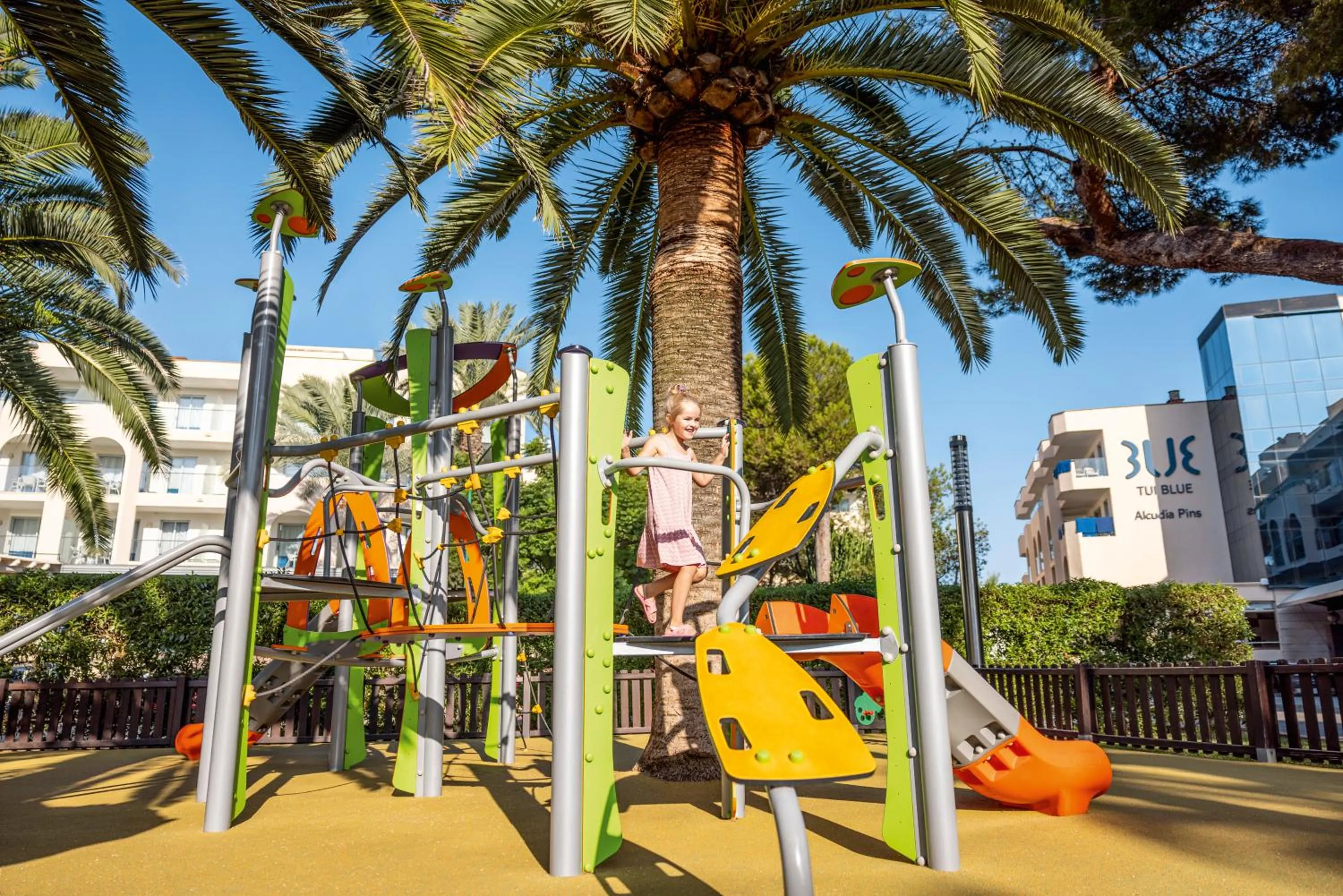 Children play ground in Grupotel Alcudia Pins