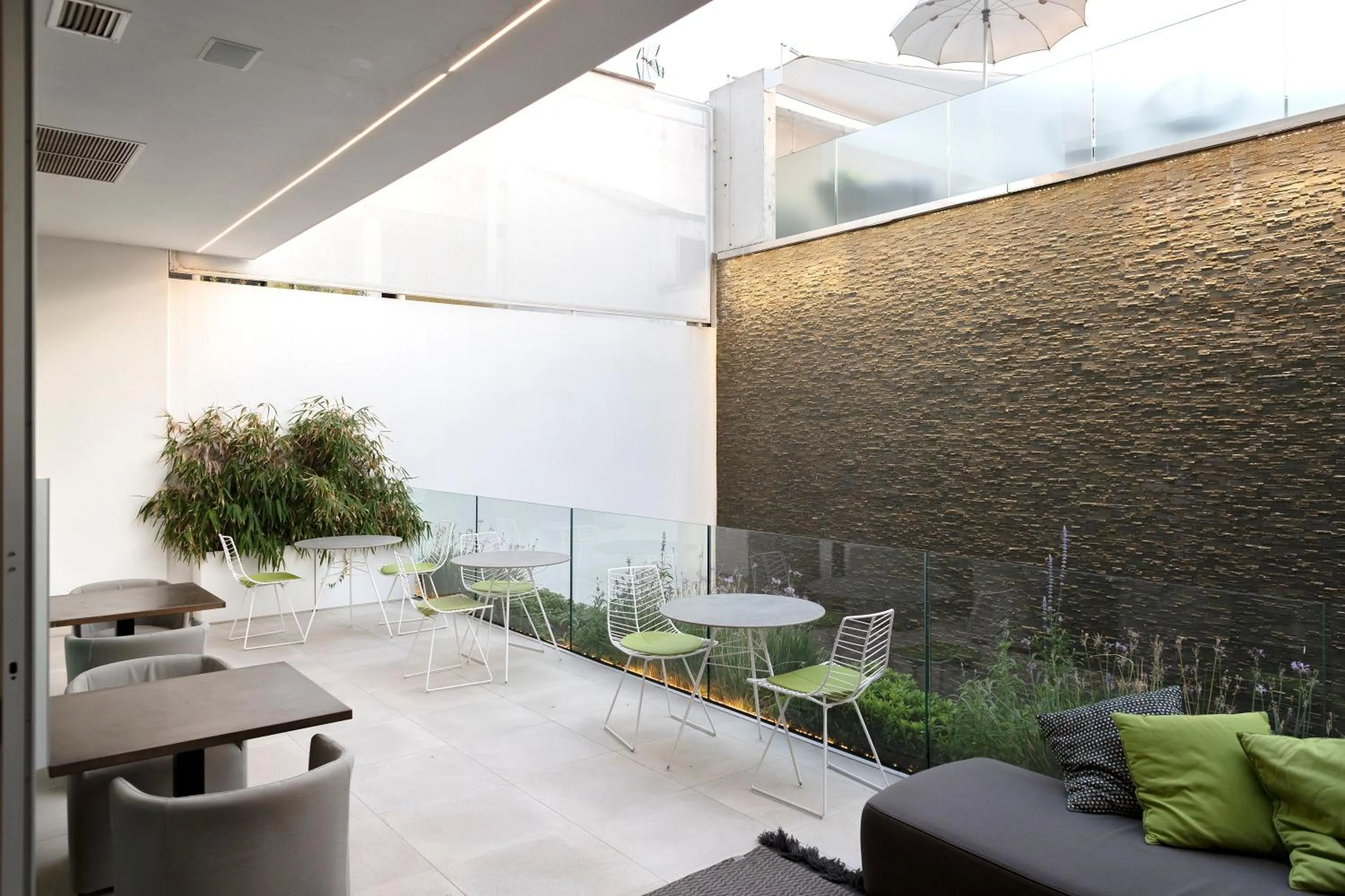 Patio in Posia Retreat & Spa UNA Esperienze