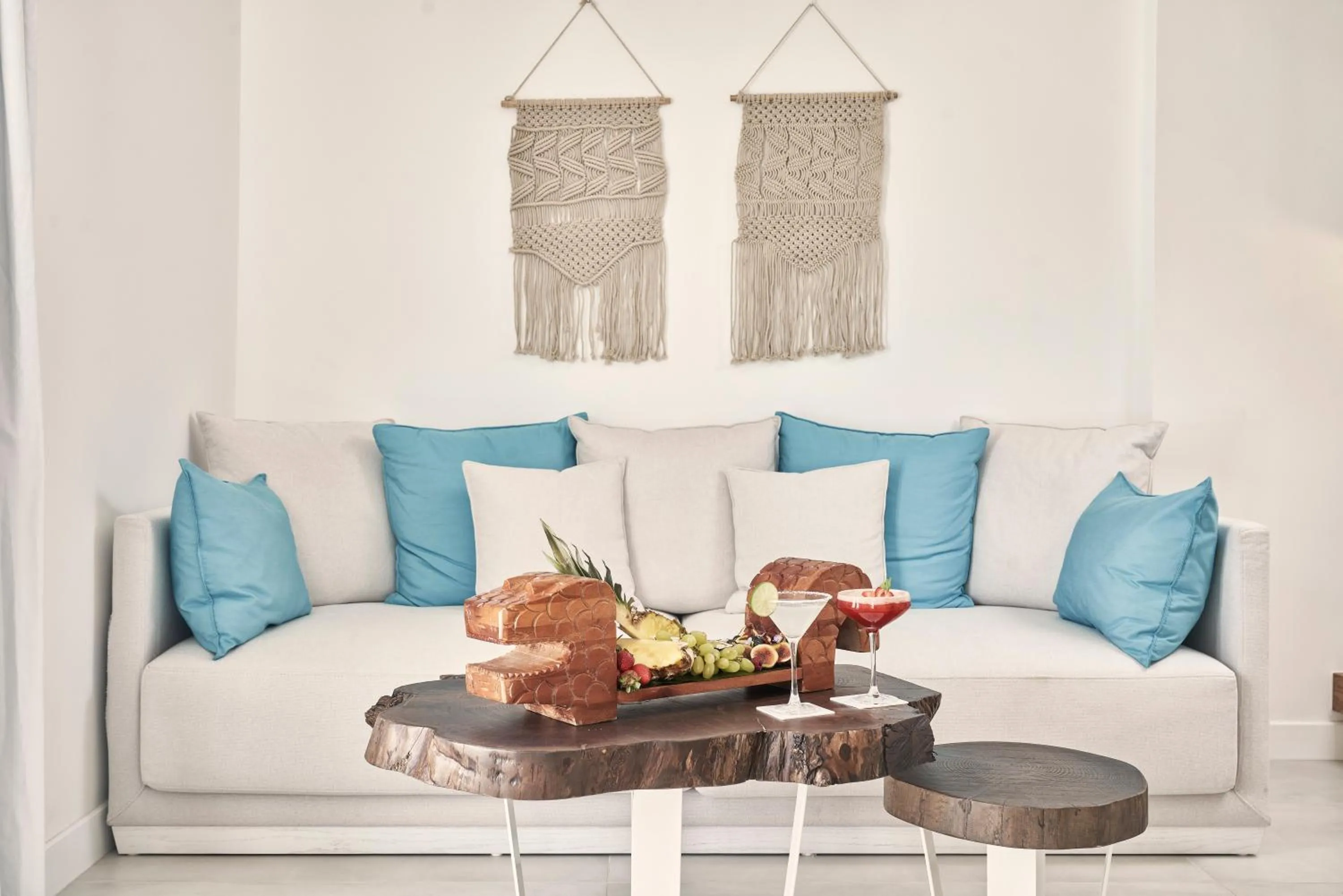 Seating area in Nikki Beach Resort & Spa Santorini