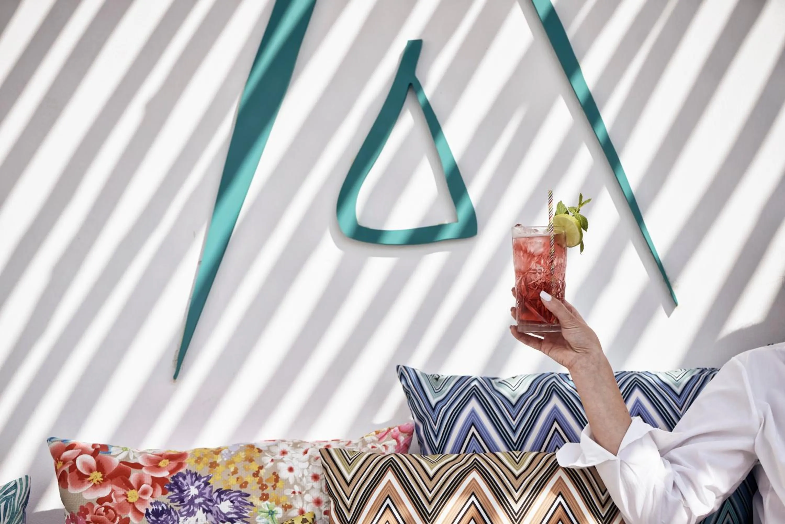 Property logo or sign in Nikki Beach Resort & Spa Santorini