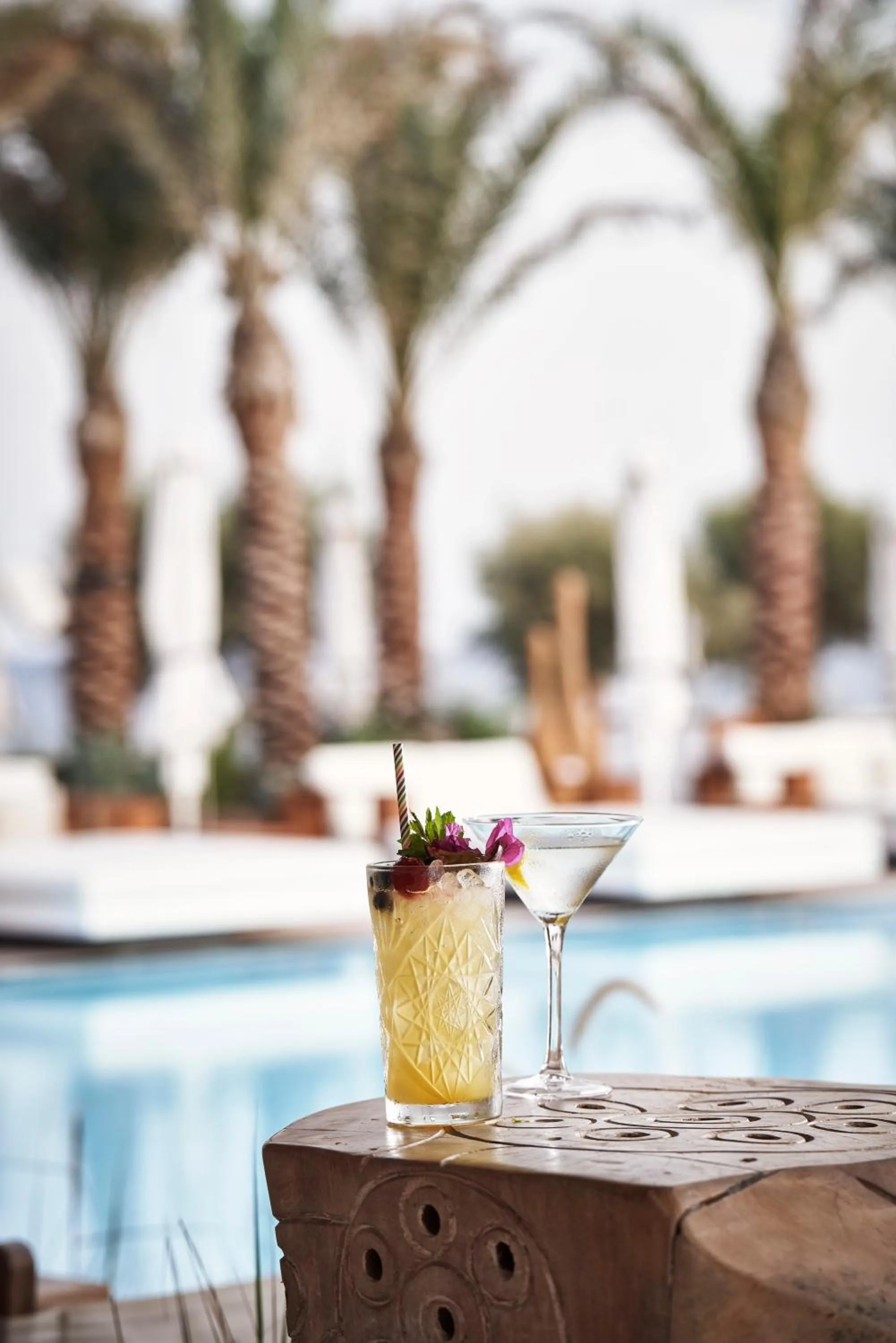 Swimming pool in Nikki Beach Resort & Spa Santorini