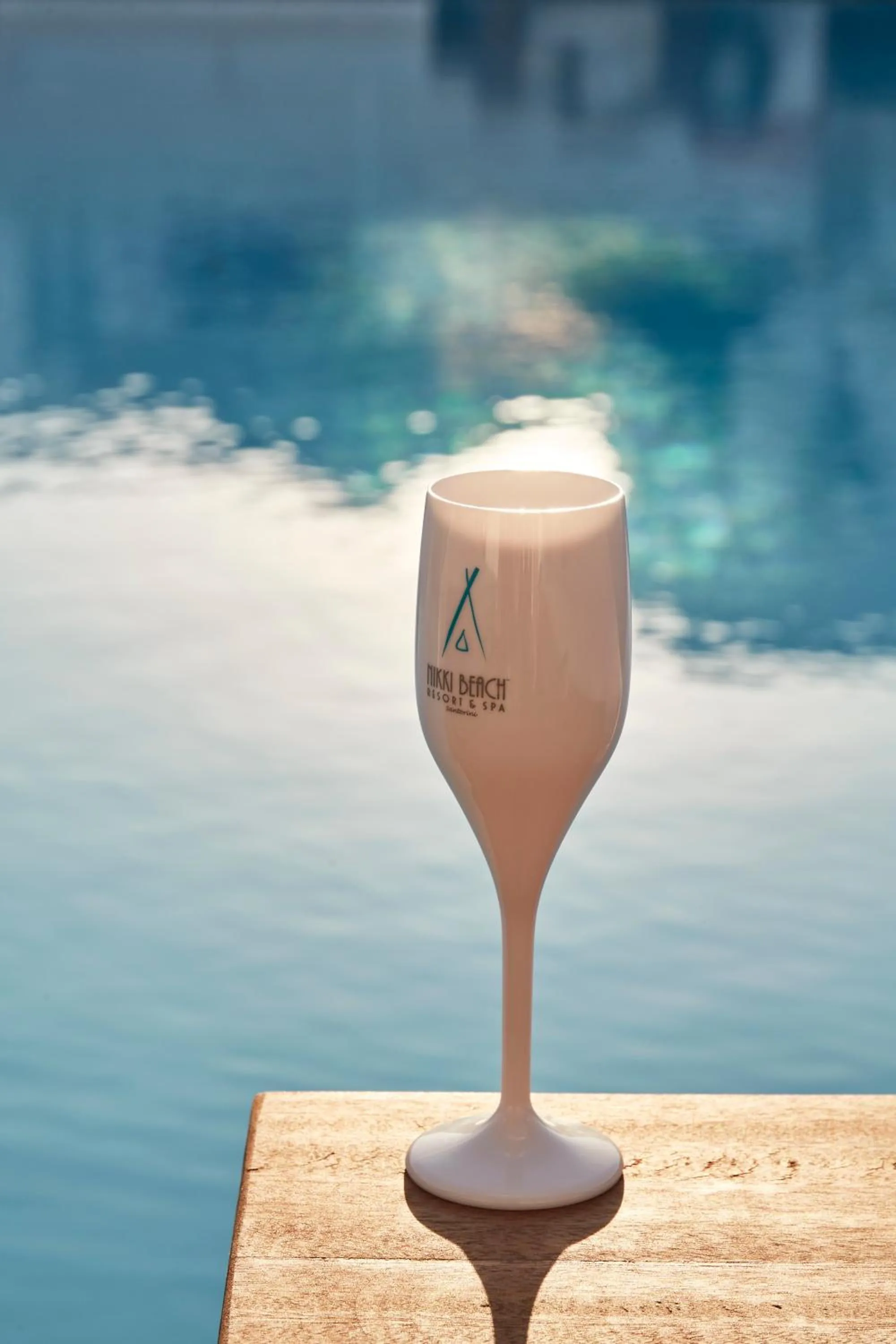 Pool view in Nikki Beach Resort & Spa Santorini