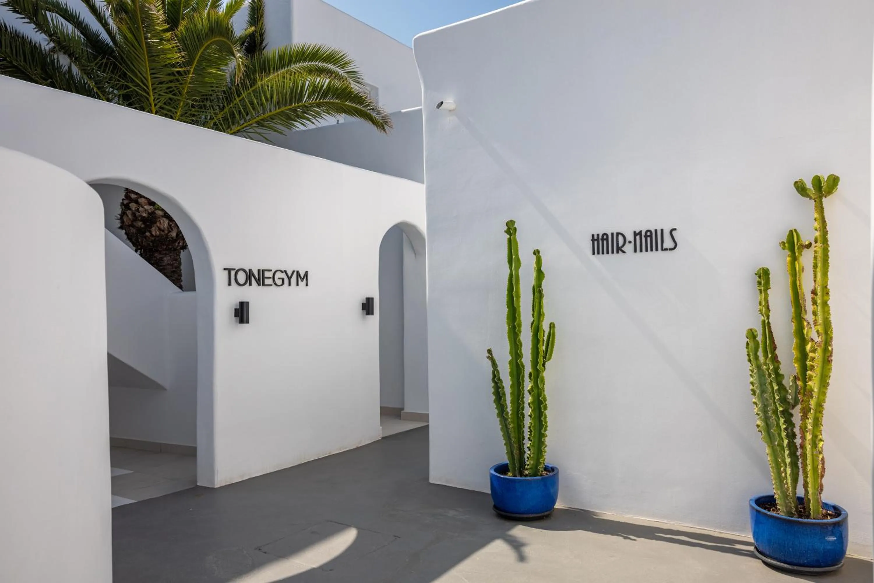 Property building in Nikki Beach Resort & Spa Santorini