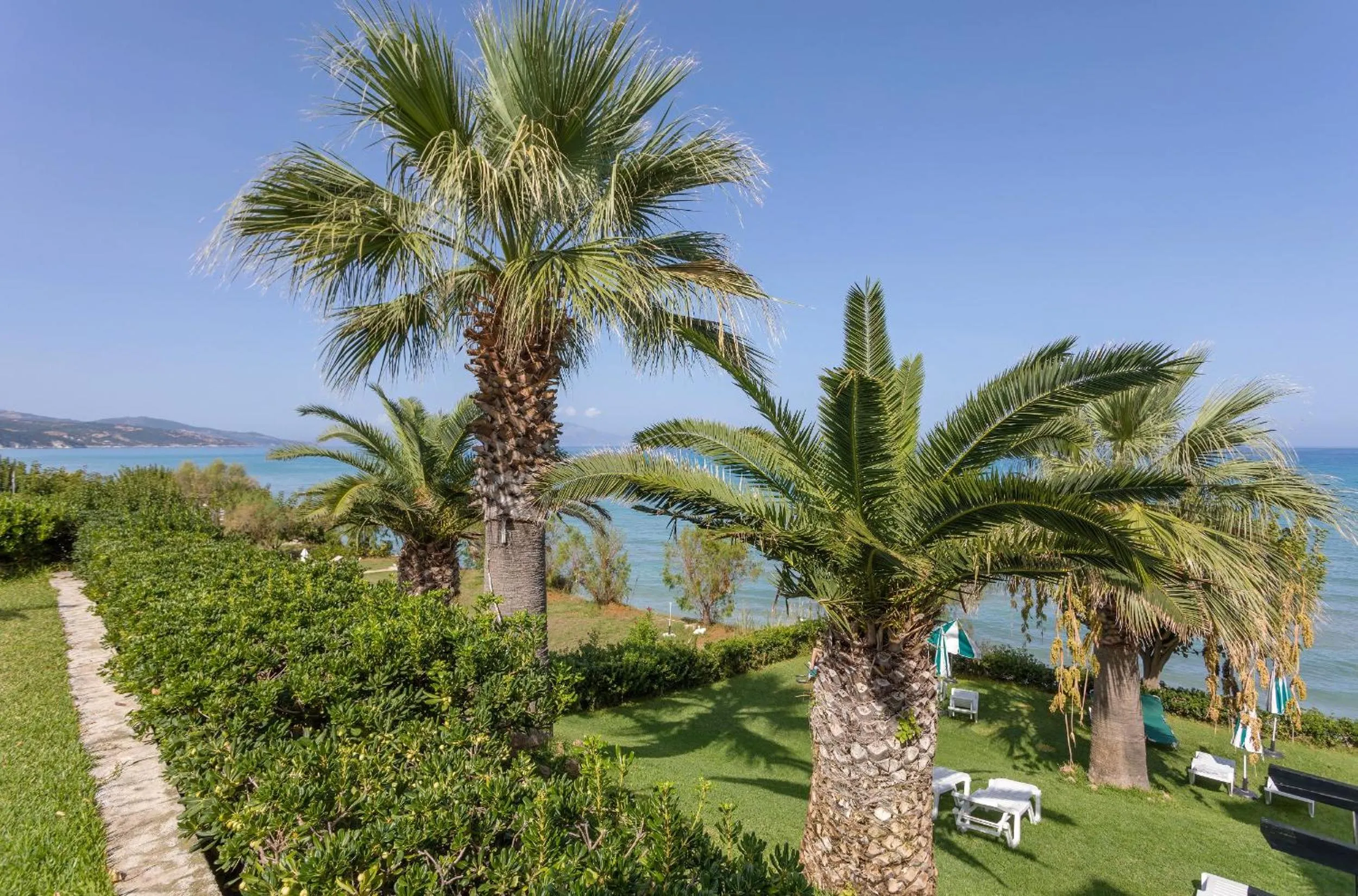 Garden view in Sea View Hotel