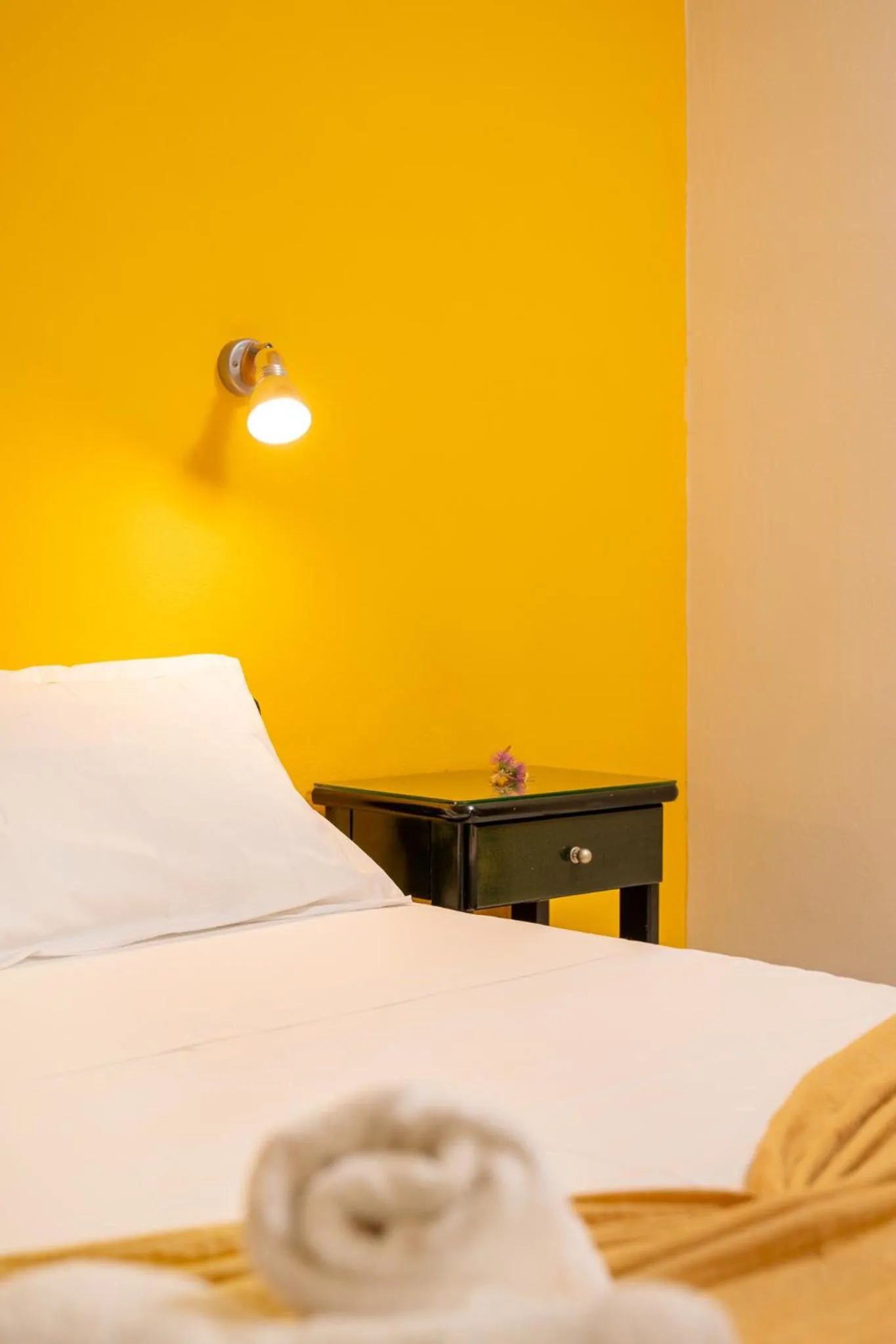 Bed in Sea View Hotel