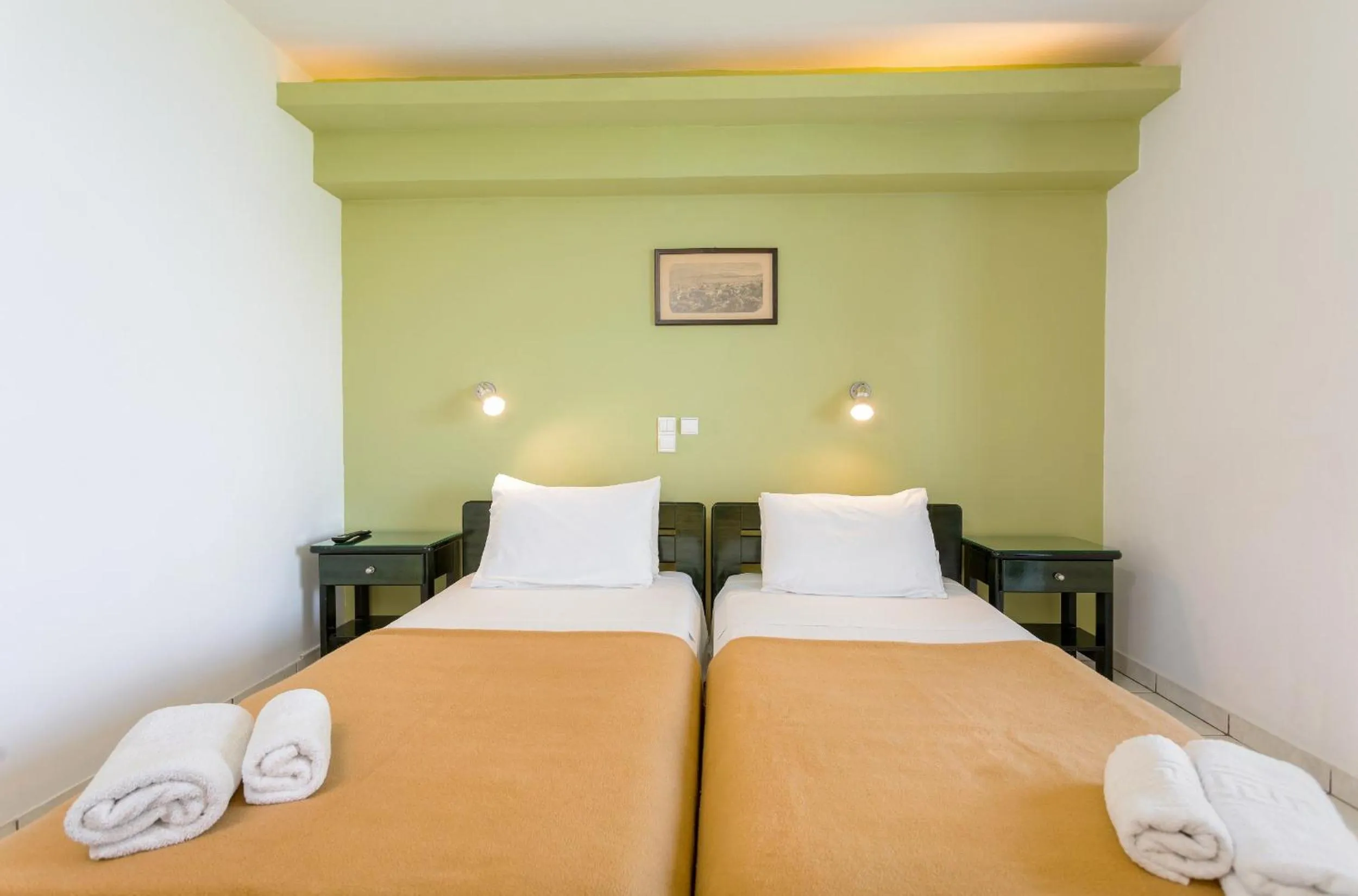 Bed in Sea View Hotel