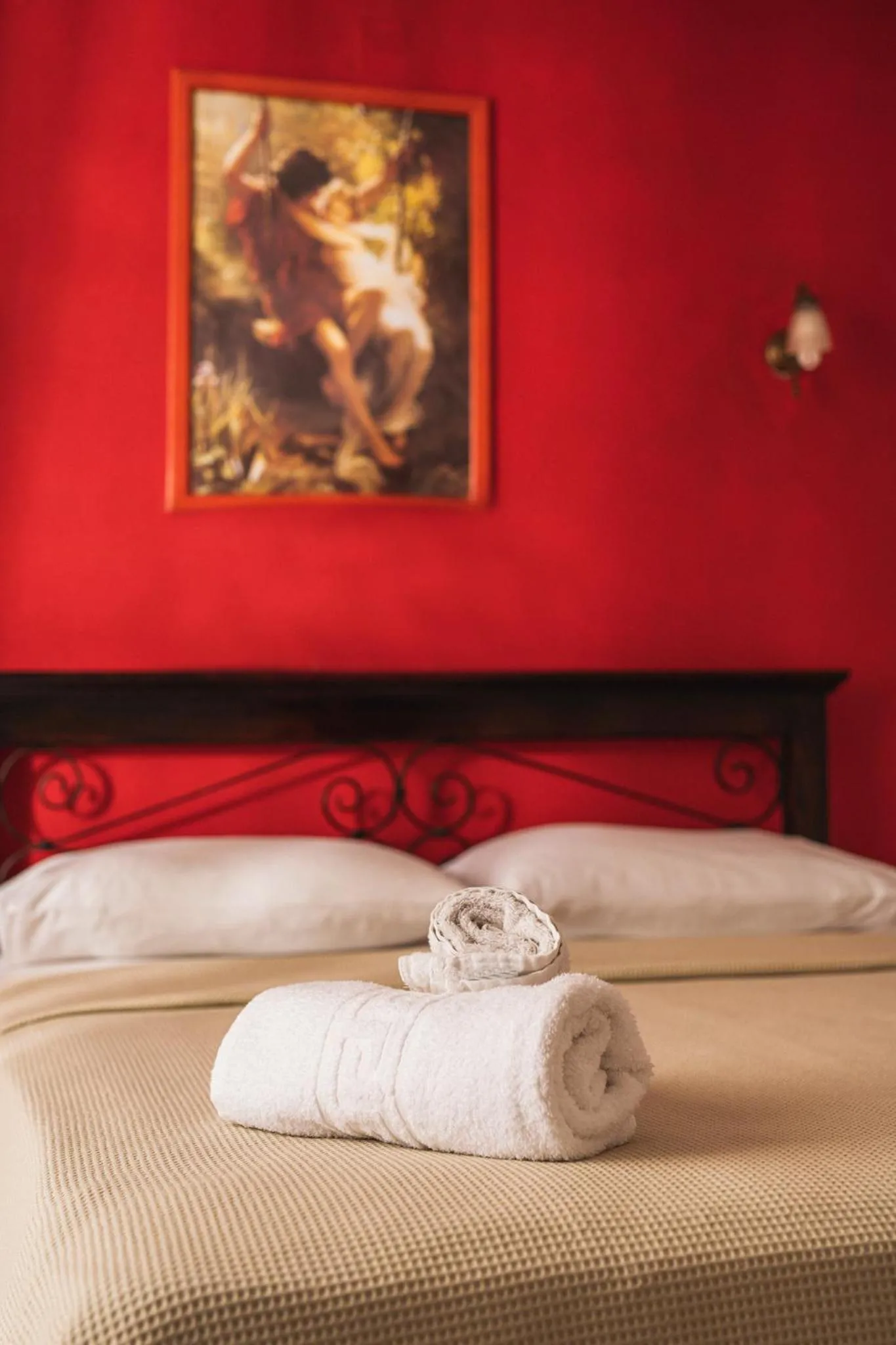 Bed in Sea View Hotel