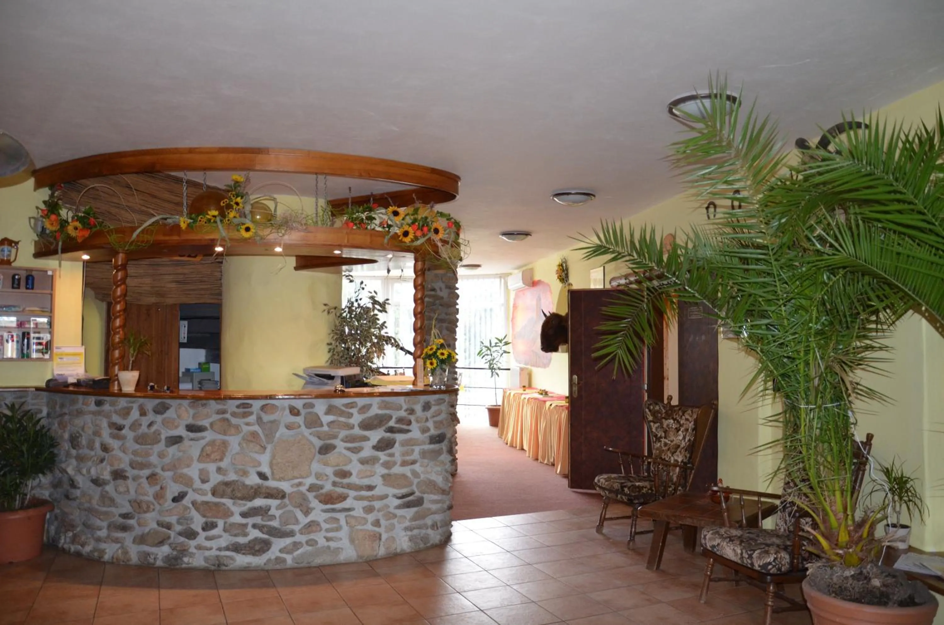 Lobby or reception in Hotelový resort Šikland