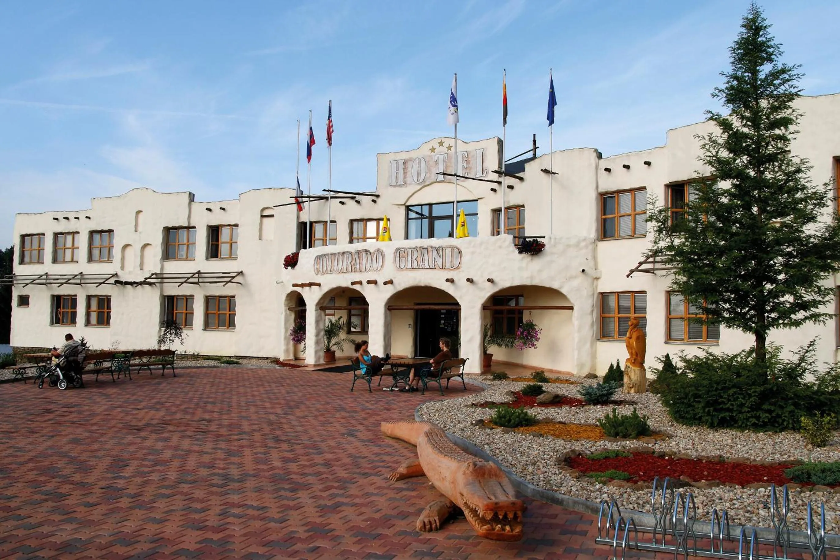 Facade/entrance in Hotelový resort Šikland