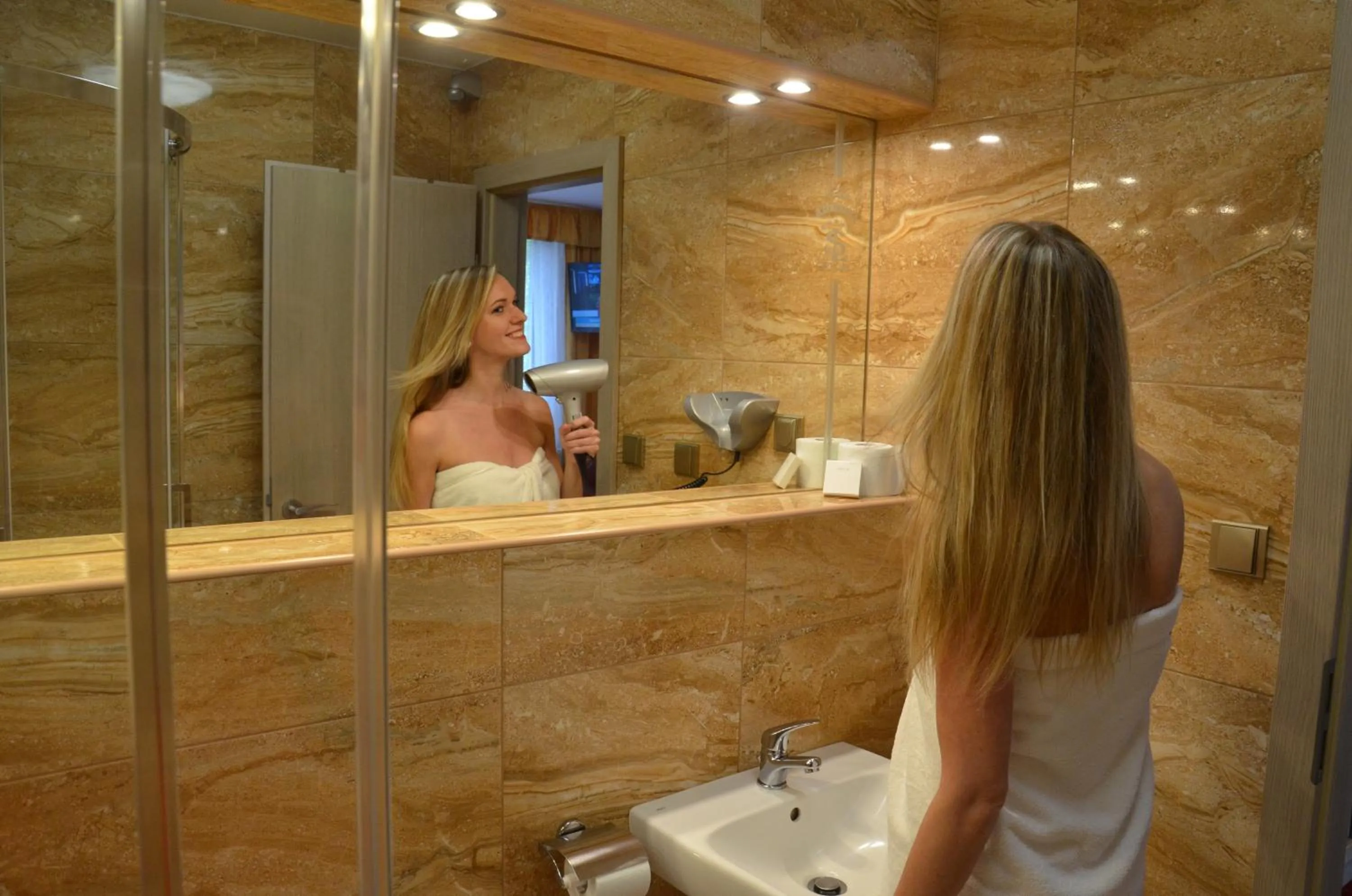 Bathroom in Hotelový resort Šikland