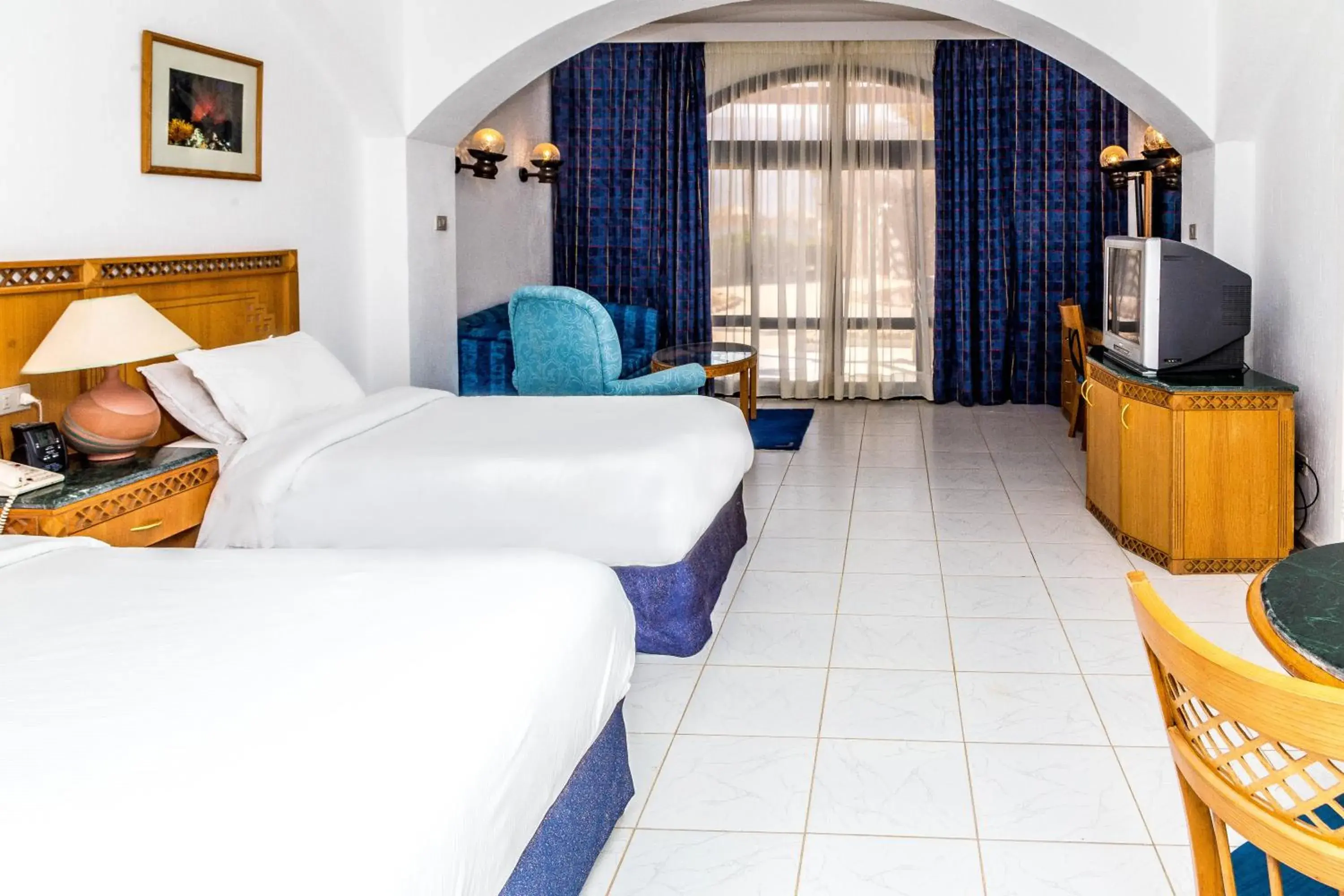 Deluxe Twin Room with Sea View in TIME Coral Nuweiba Resort Deluxe Twin Room with Sea View in TIME Coral Nuweiba Resort