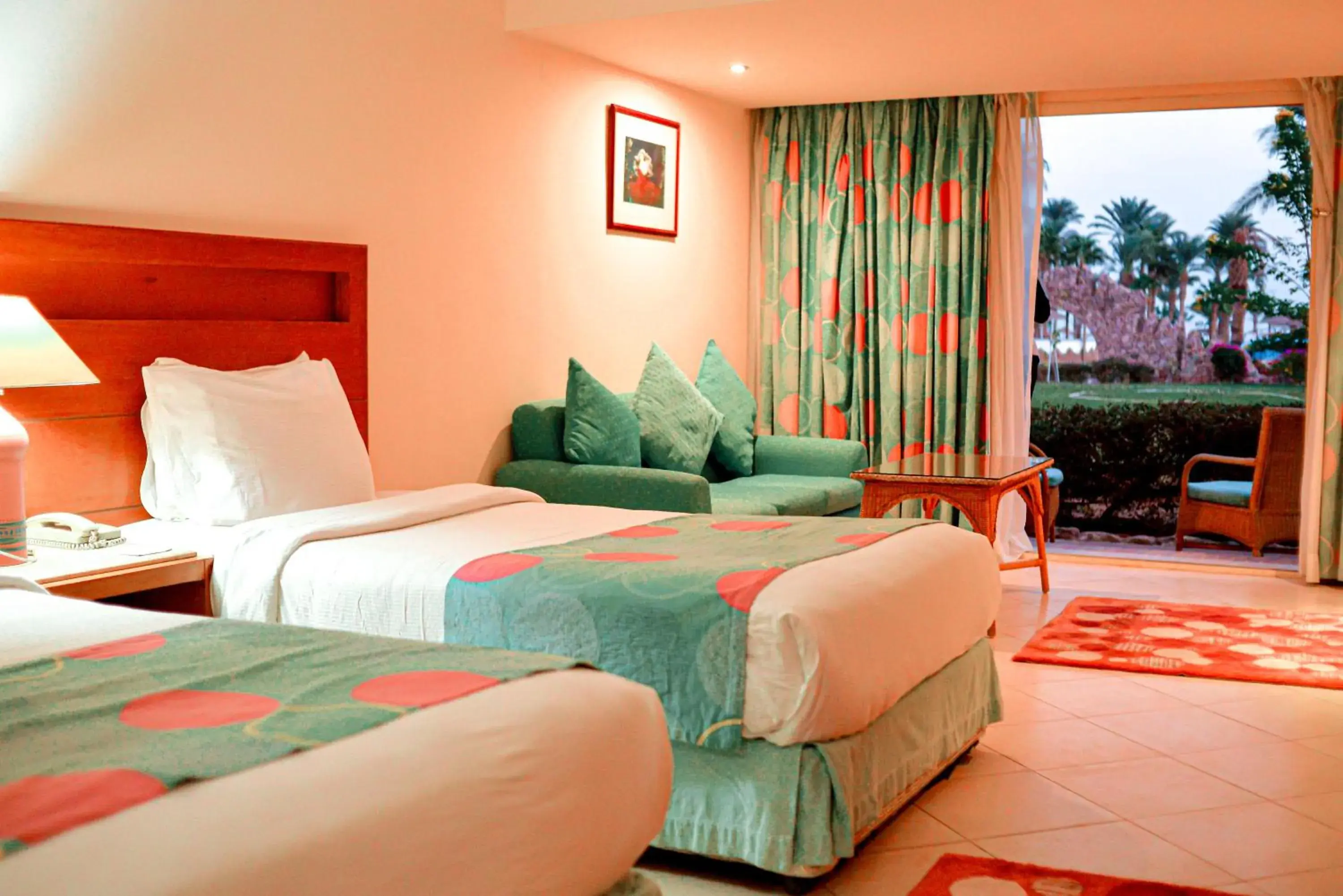 Deluxe Twin Room with Sea View in TIME Coral Nuweiba Resort Deluxe Twin Room with Sea View in TIME Coral Nuweiba Resort