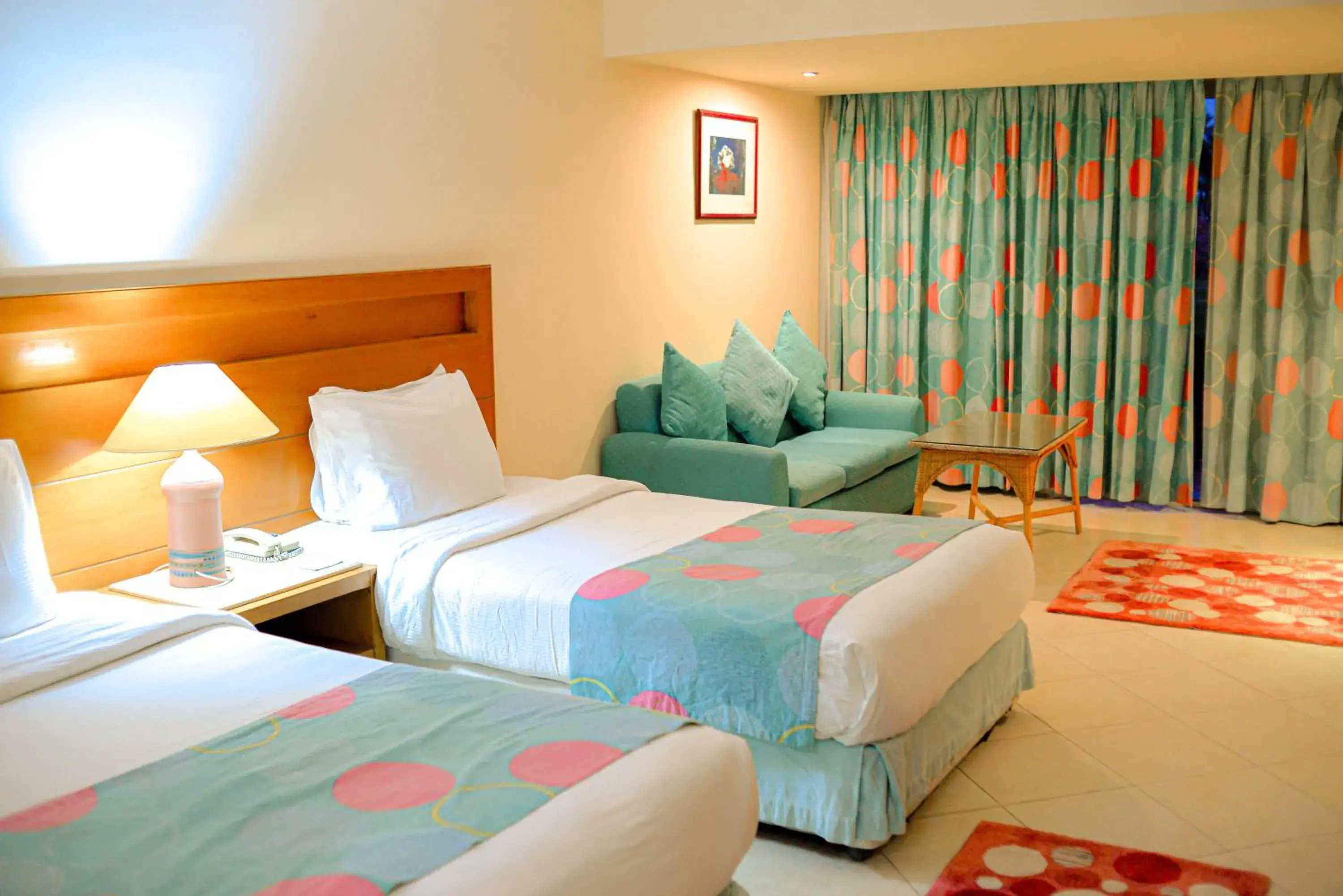 Superior Twin Room with Garden And Pool View in TIME Coral Nuweiba Resort Superior Twin Room with Garden And Pool View in TIME Coral Nuweiba Resort