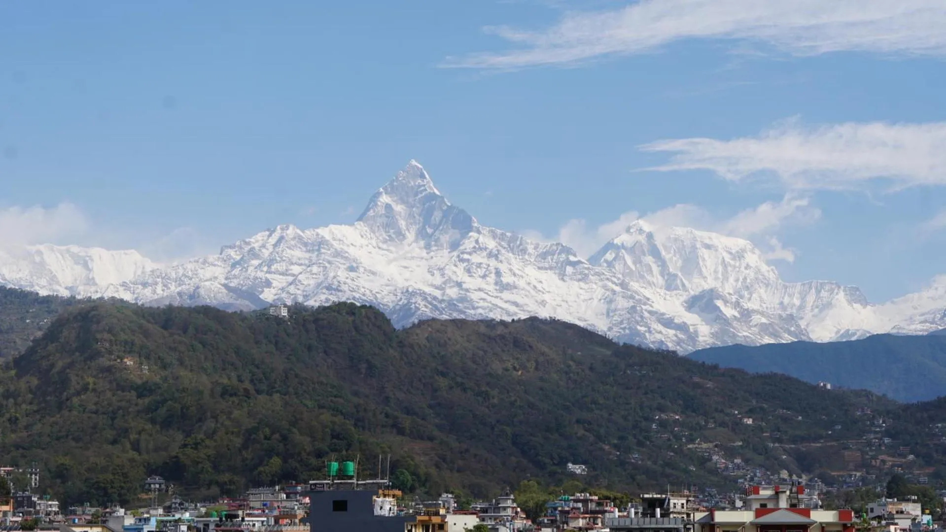 Mountain view in Hotel Snow Peak