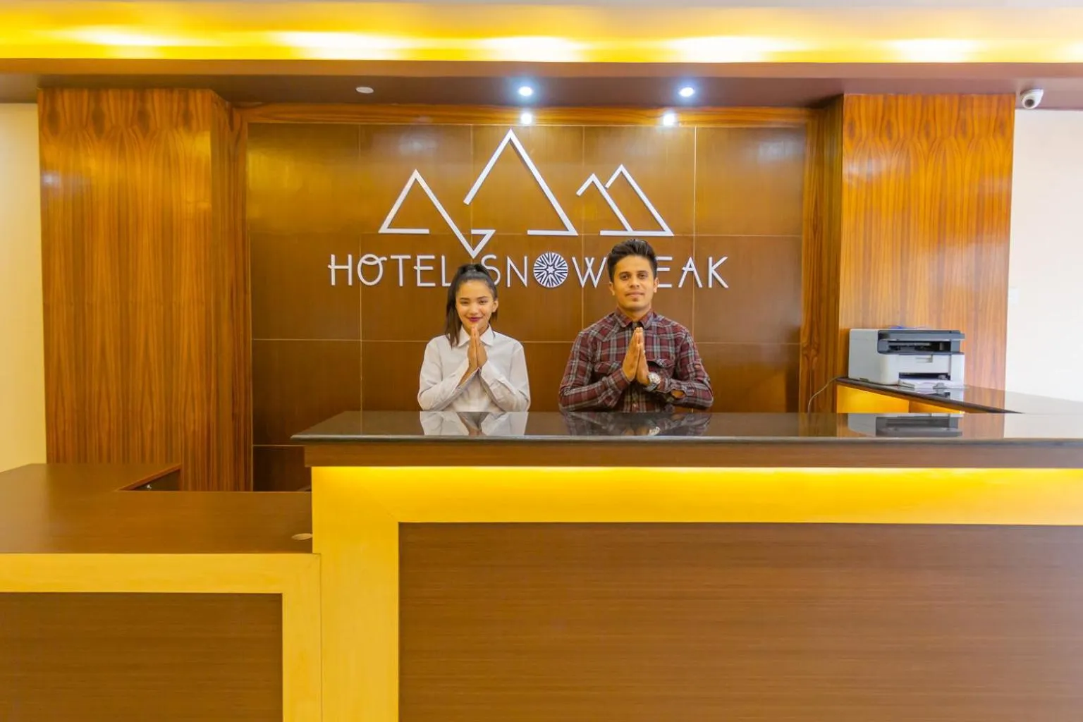Staff in Hotel Snow Peak