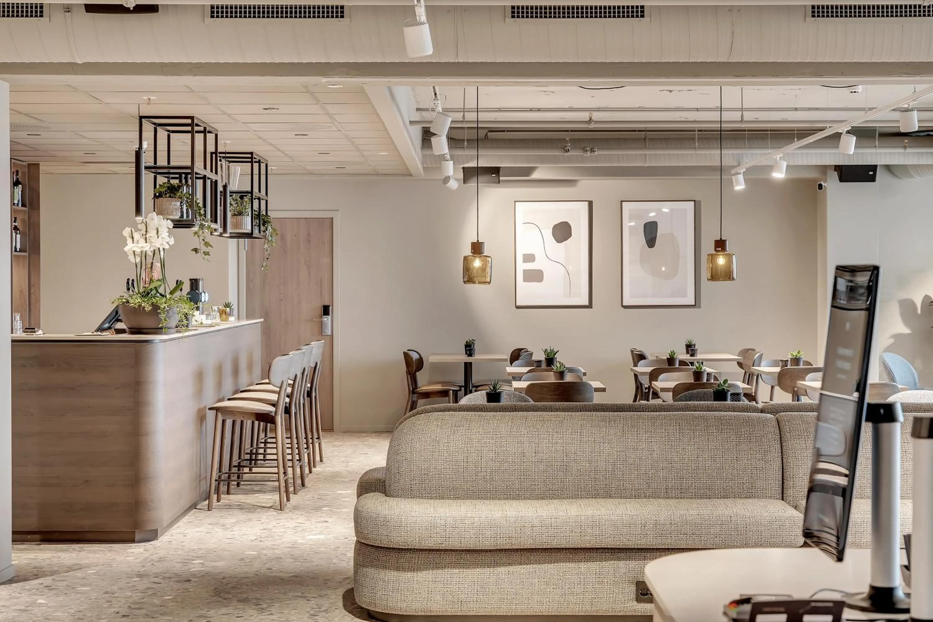 Lobby or reception in Frichs Hotel Hamar