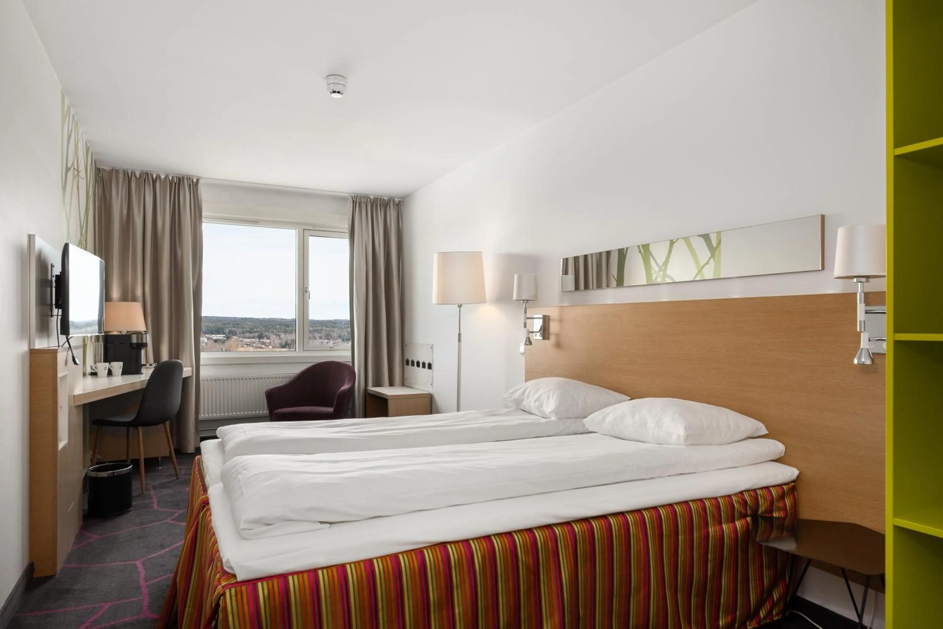 Bed in Frichs Hotel Hamar