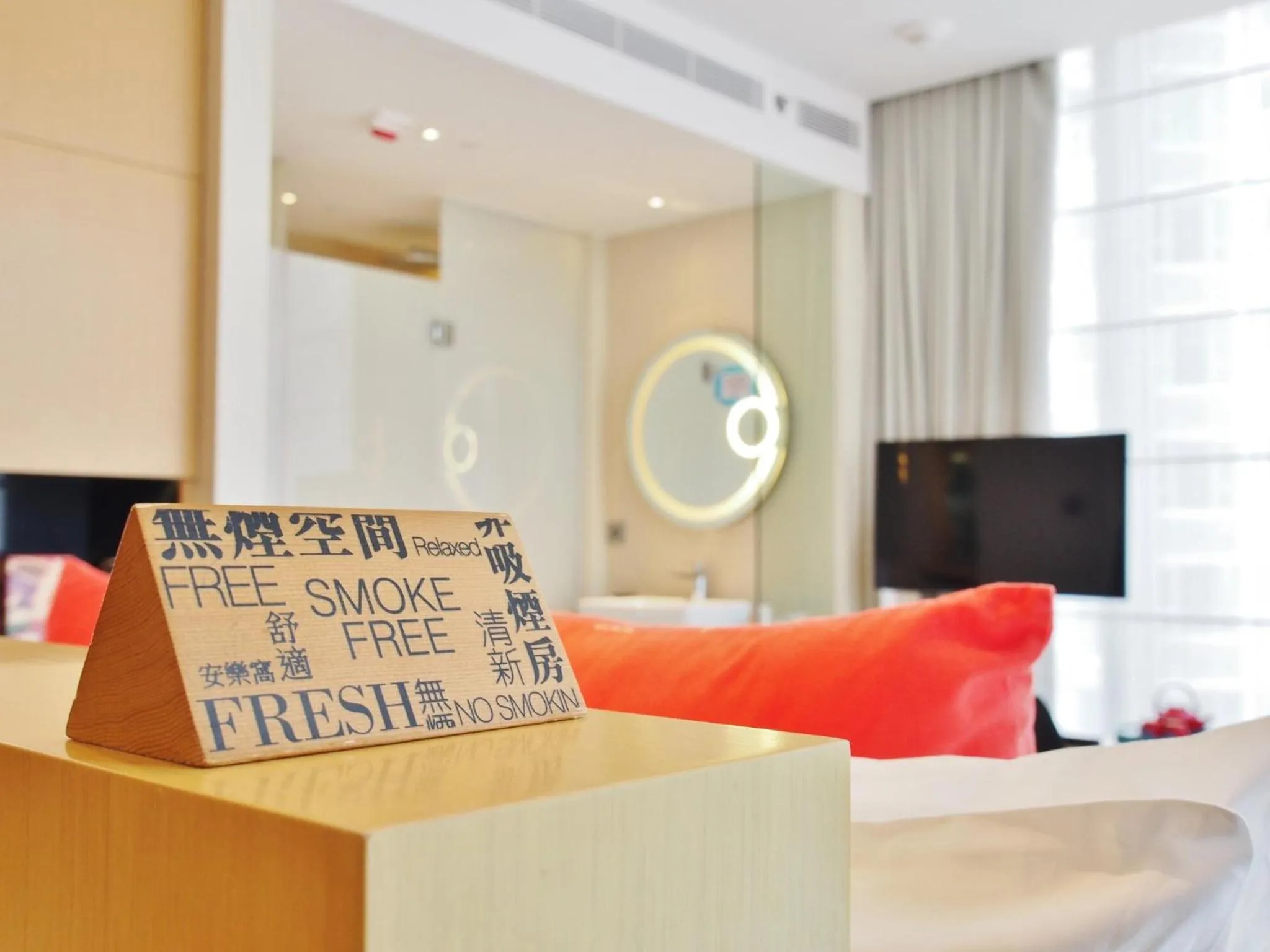 Photo of the whole room, Bed in Hotel Indigo Hong Kong Island by IHG