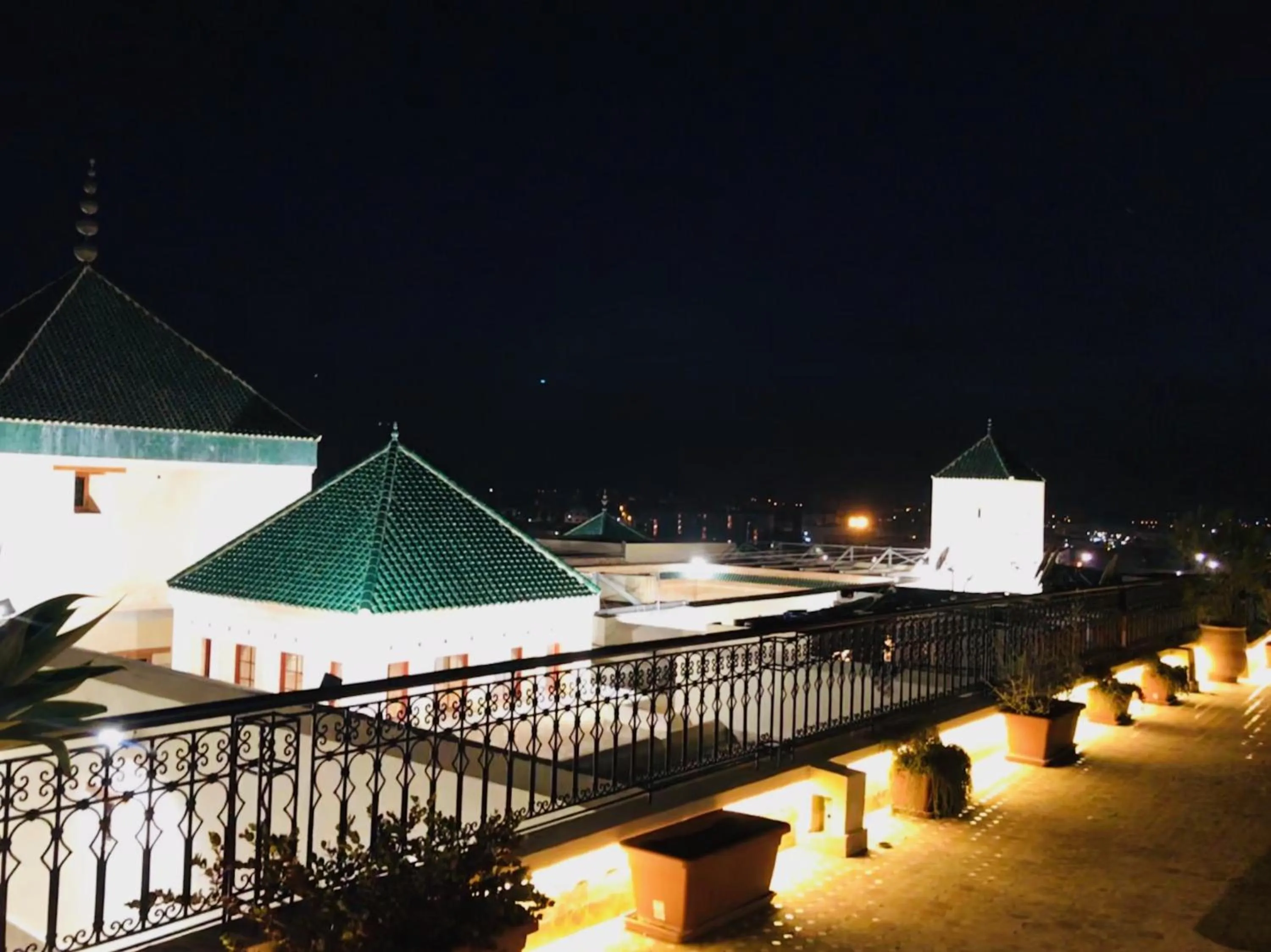 Patio in Riad Zidania