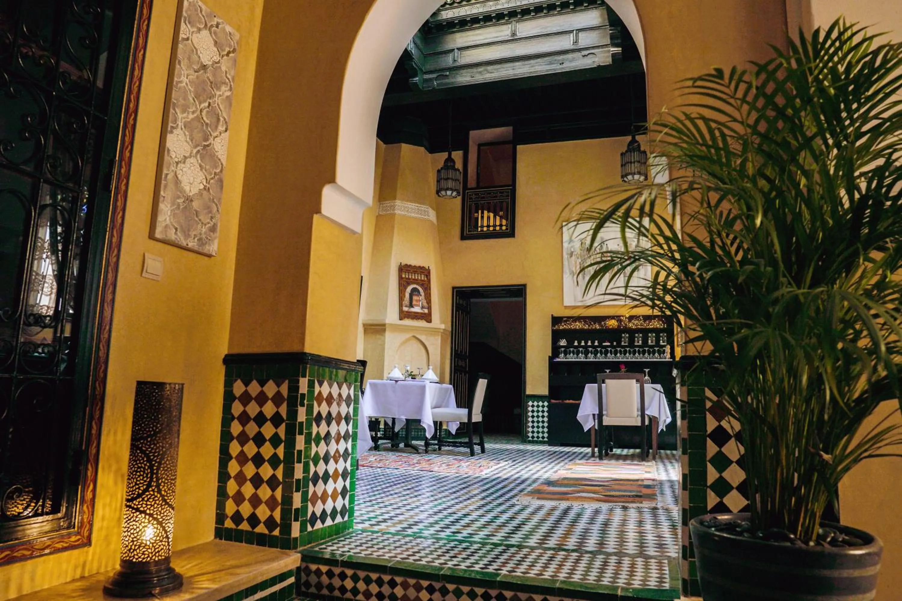 Patio in Riad Zidania
