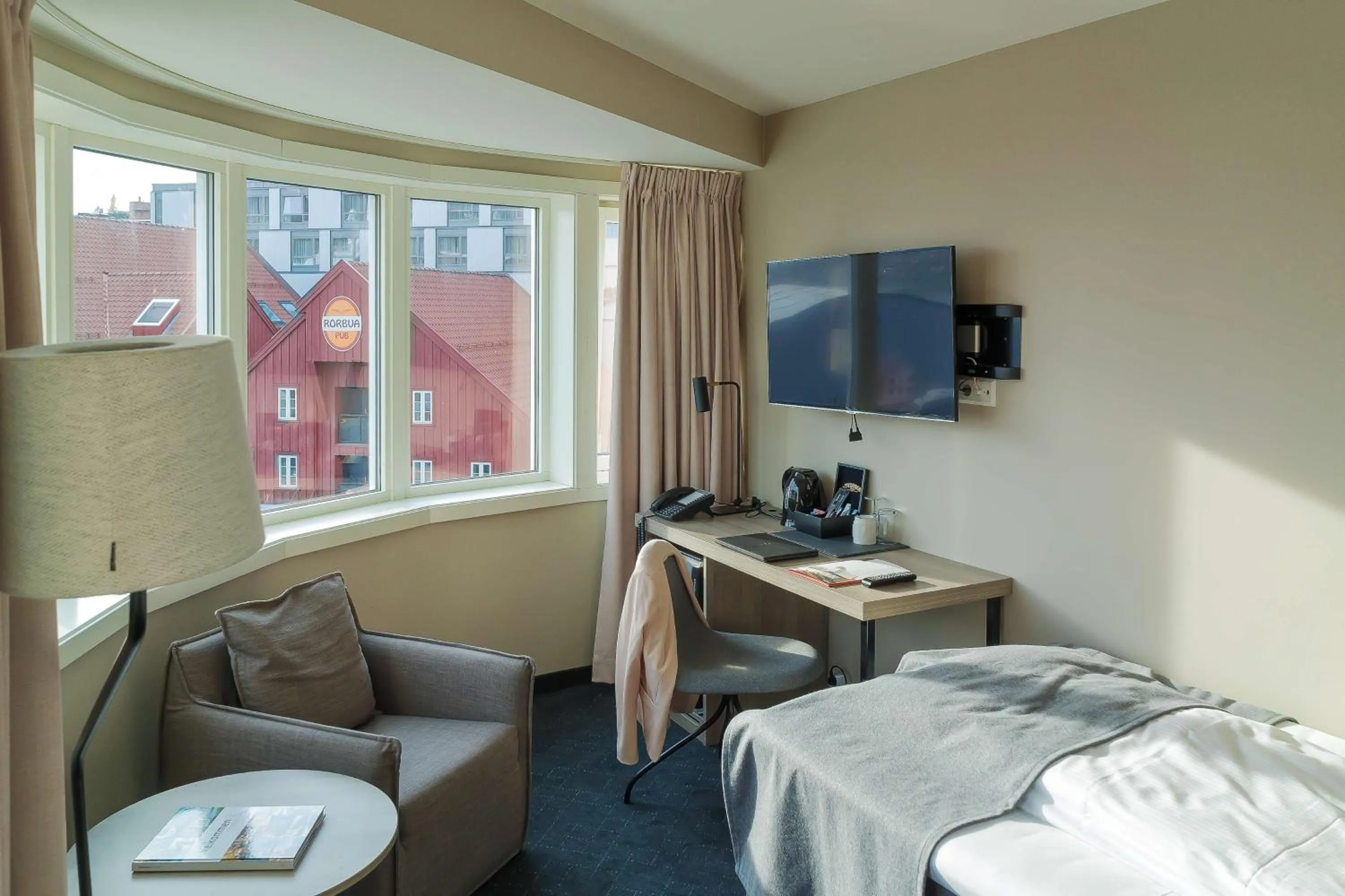 Bedroom, Bed in Scandic Ishavshotel