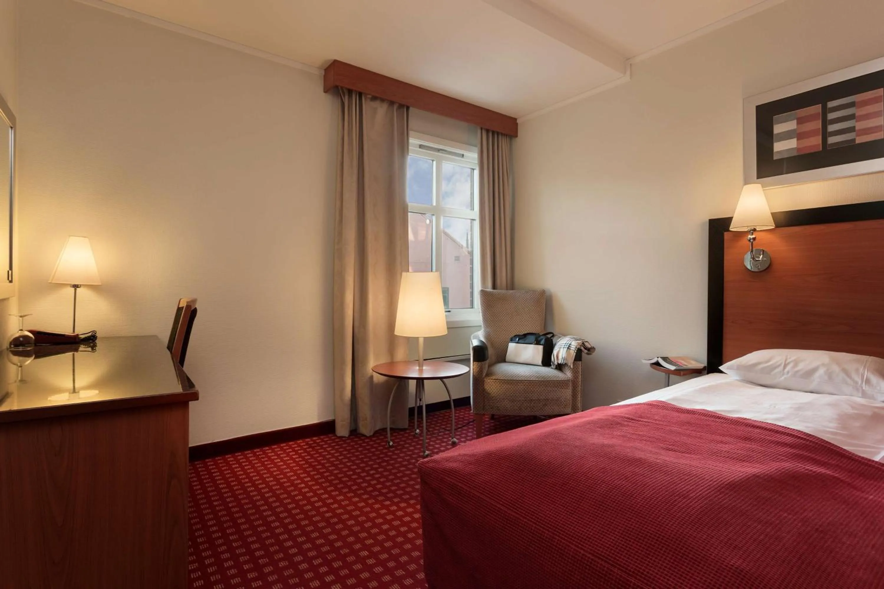 Photo of the whole room, Bed in Scandic Bodø