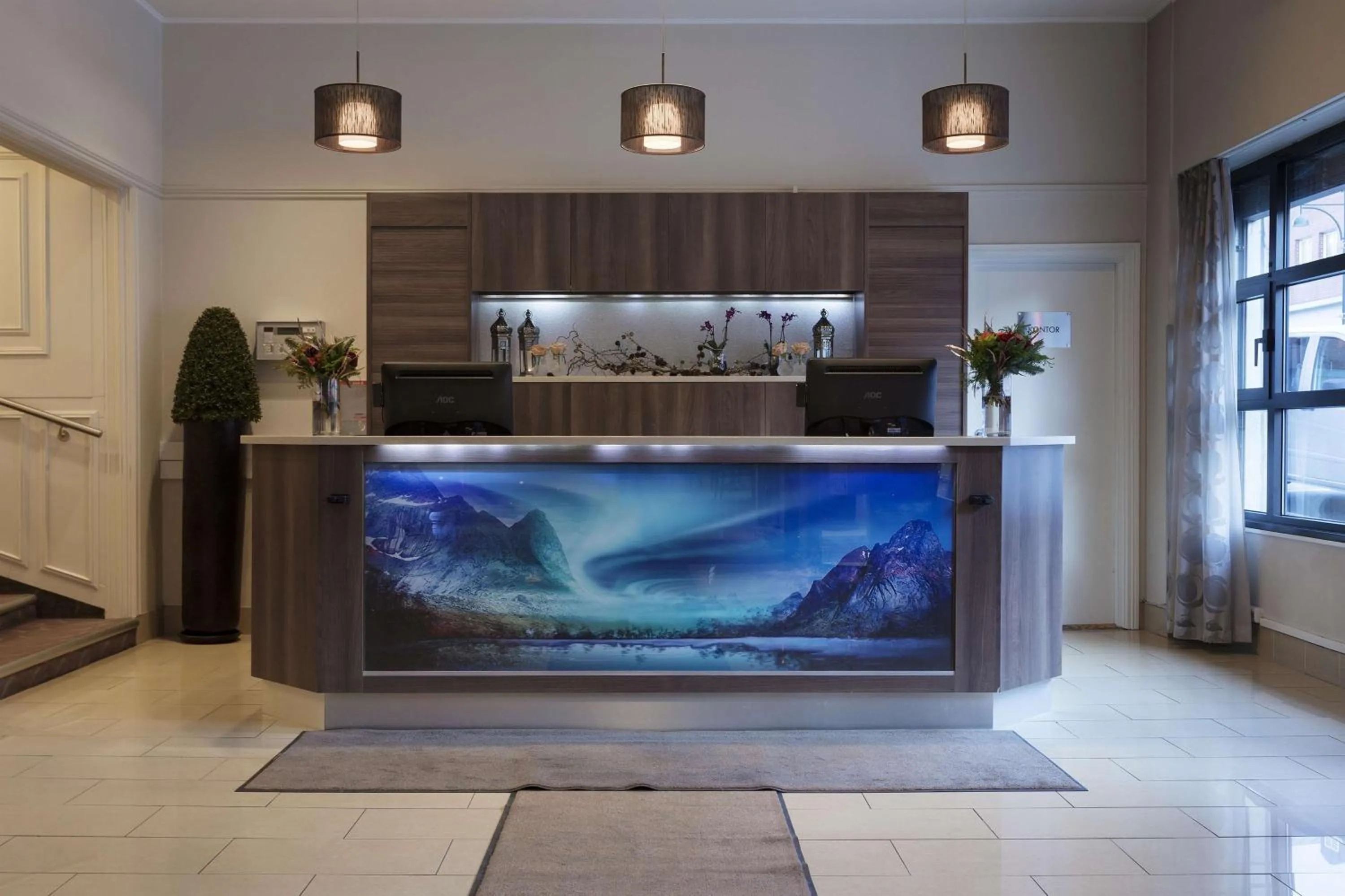 Lobby or reception in Scandic Bodø