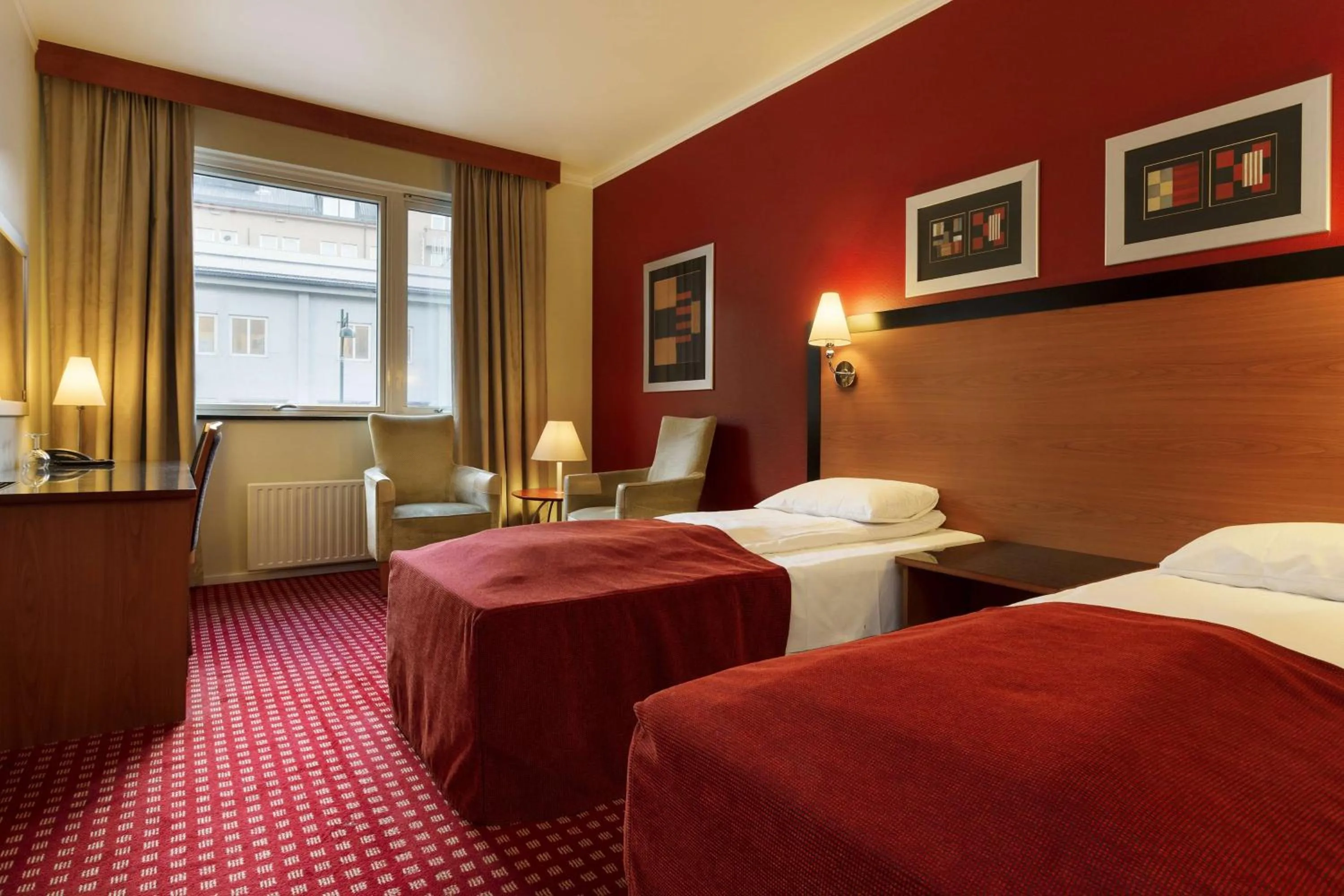 Photo of the whole room, Bed in Scandic Bodø