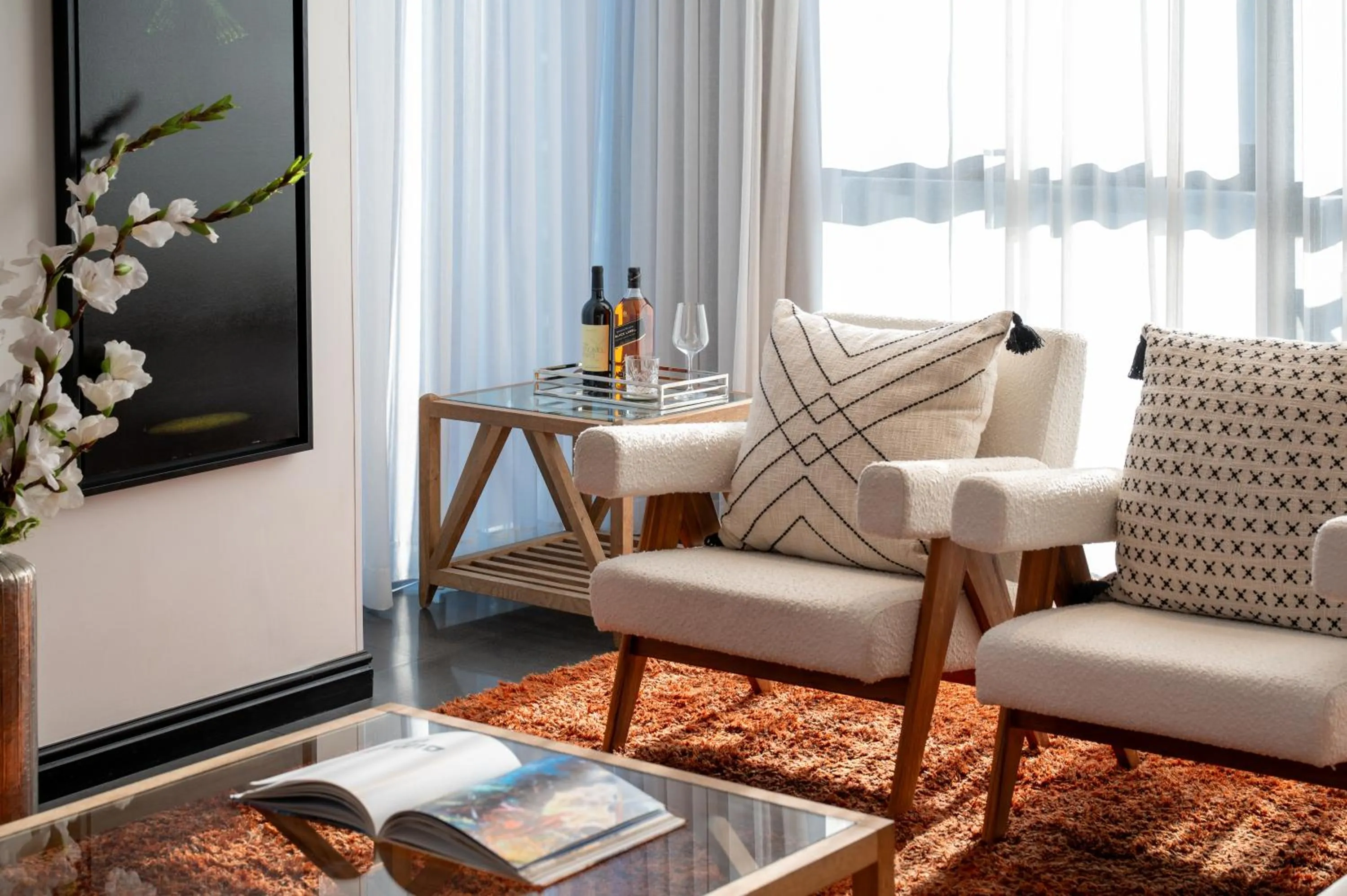 Seating area in Leonardo Boutique Hotel Tel Aviv