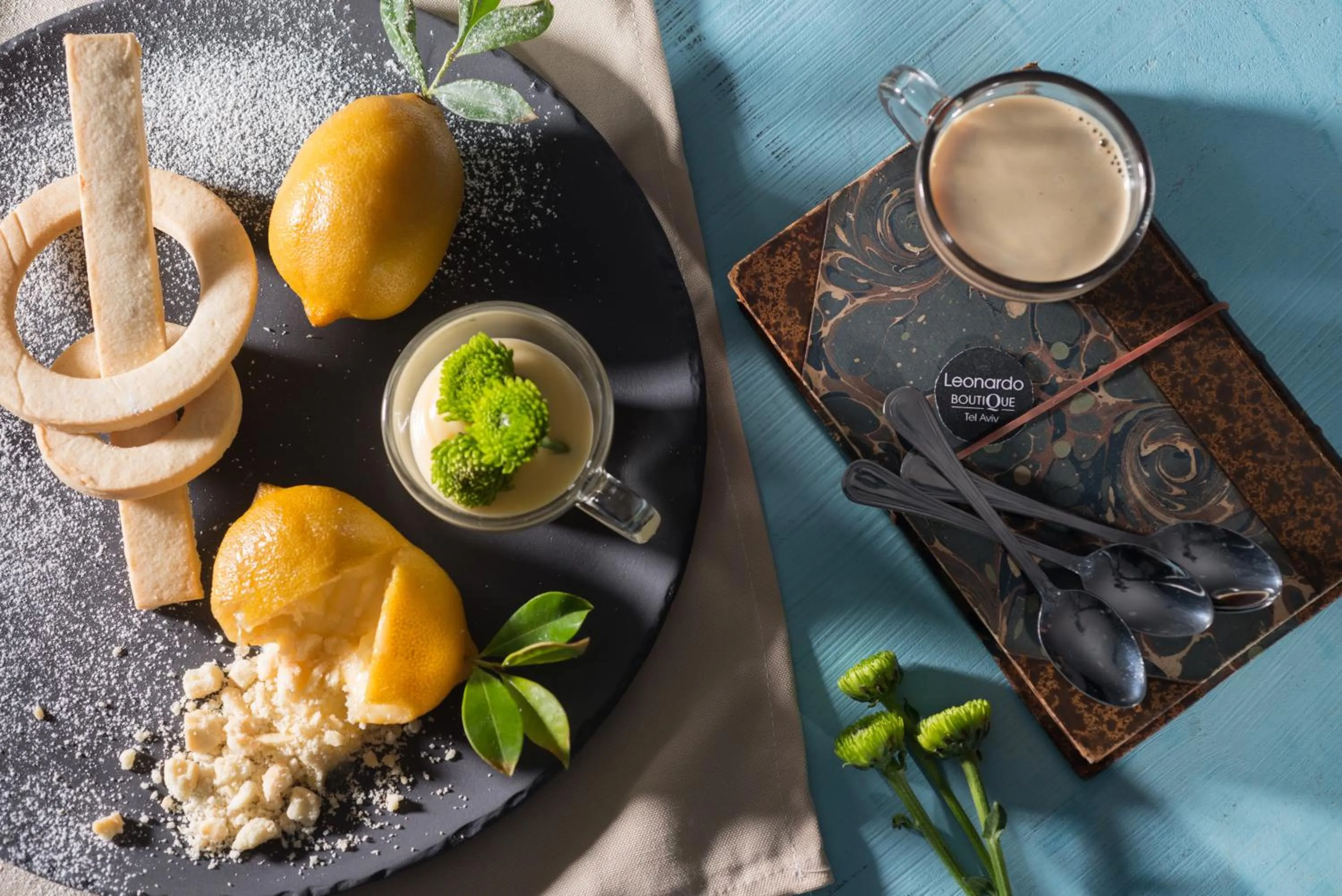 Food close-up in Leonardo Boutique Hotel Tel Aviv