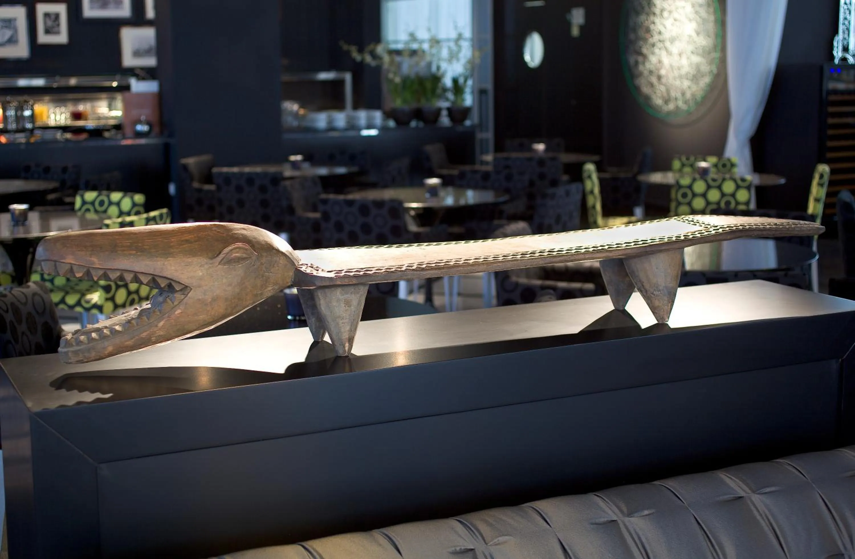 Decorative detail in Leonardo Boutique Hotel Tel Aviv