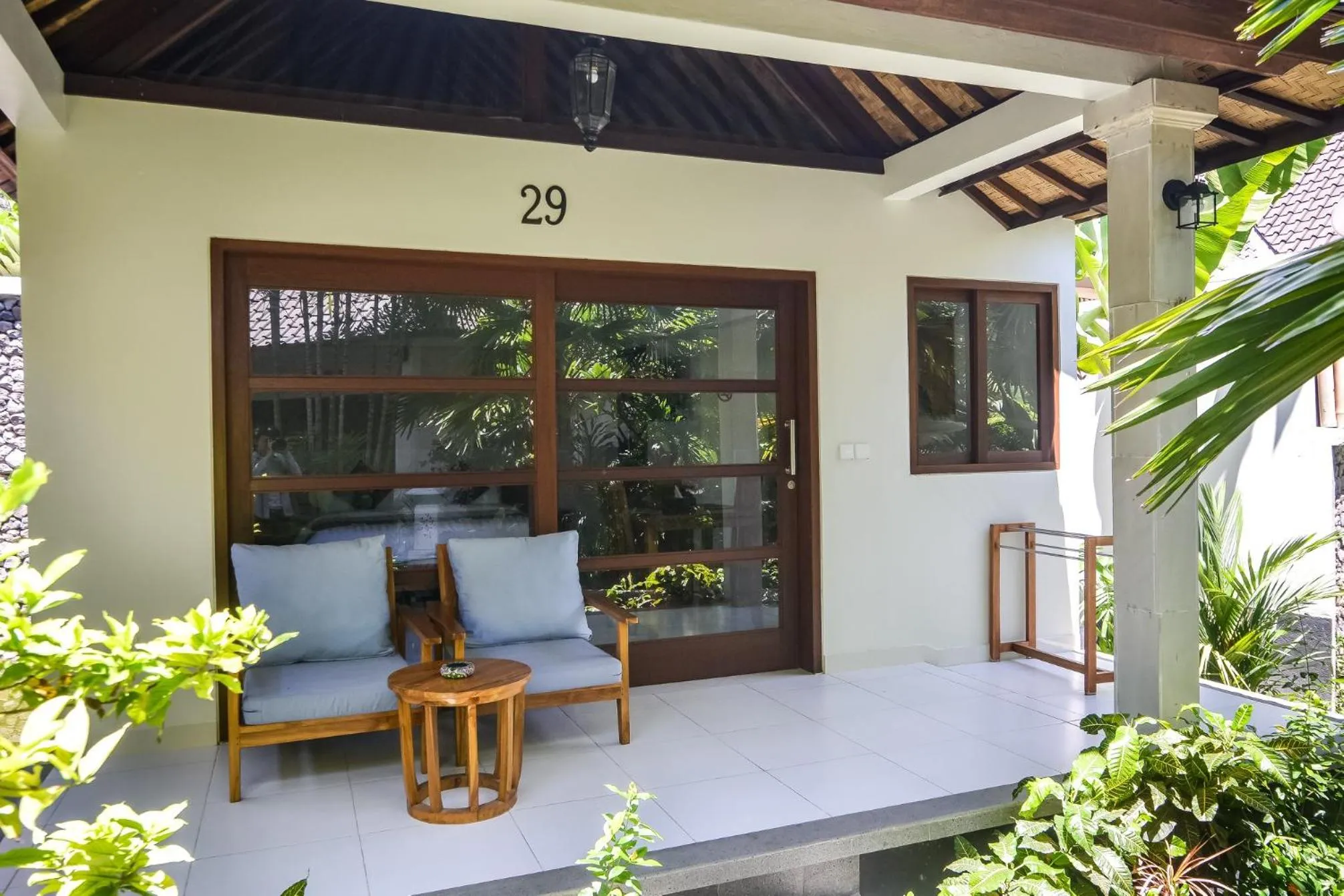 Patio in Bali Santi Bungalows