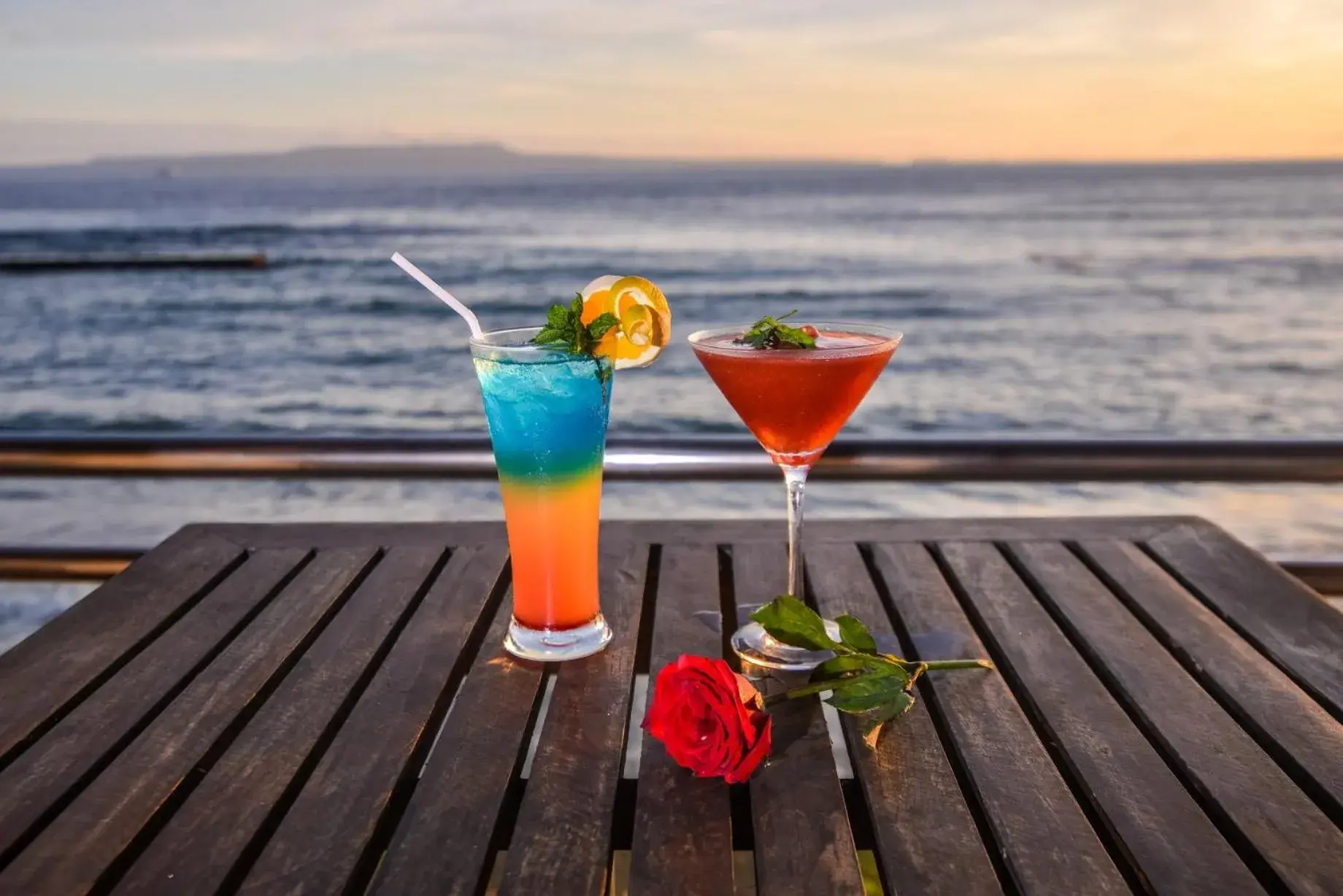 Sea view in Bali Santi Bungalows Sea view in Bali Santi Bungalows