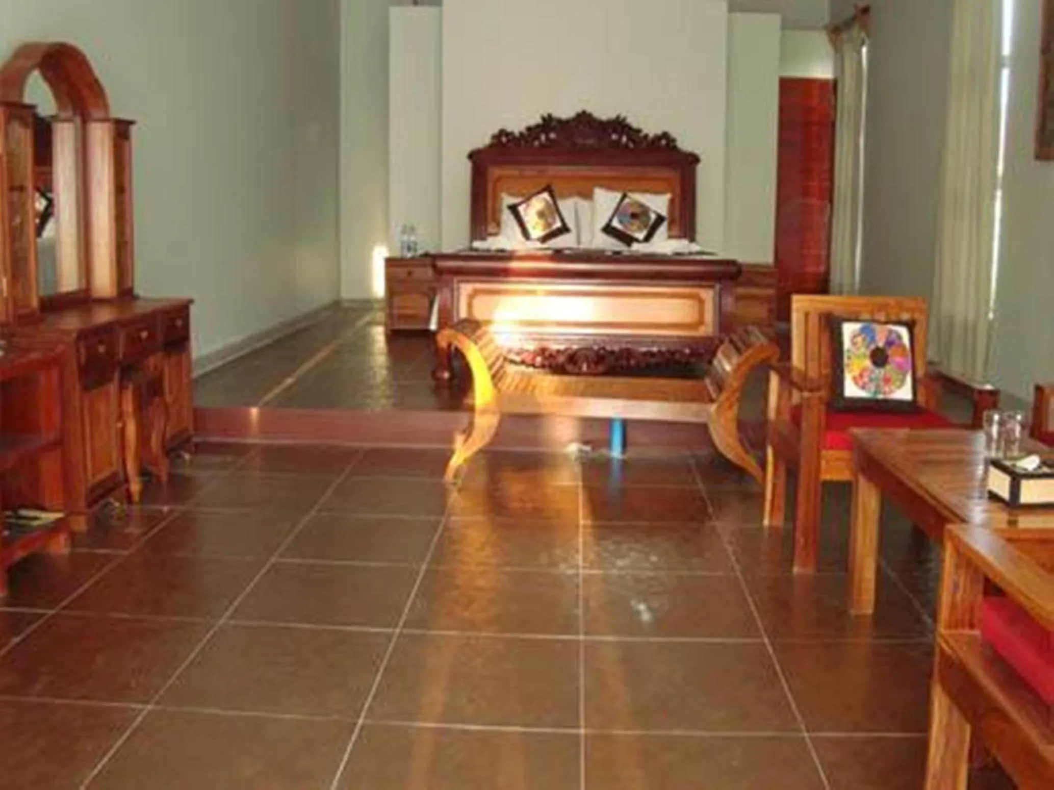 Bed in Memoria Palace & Resort