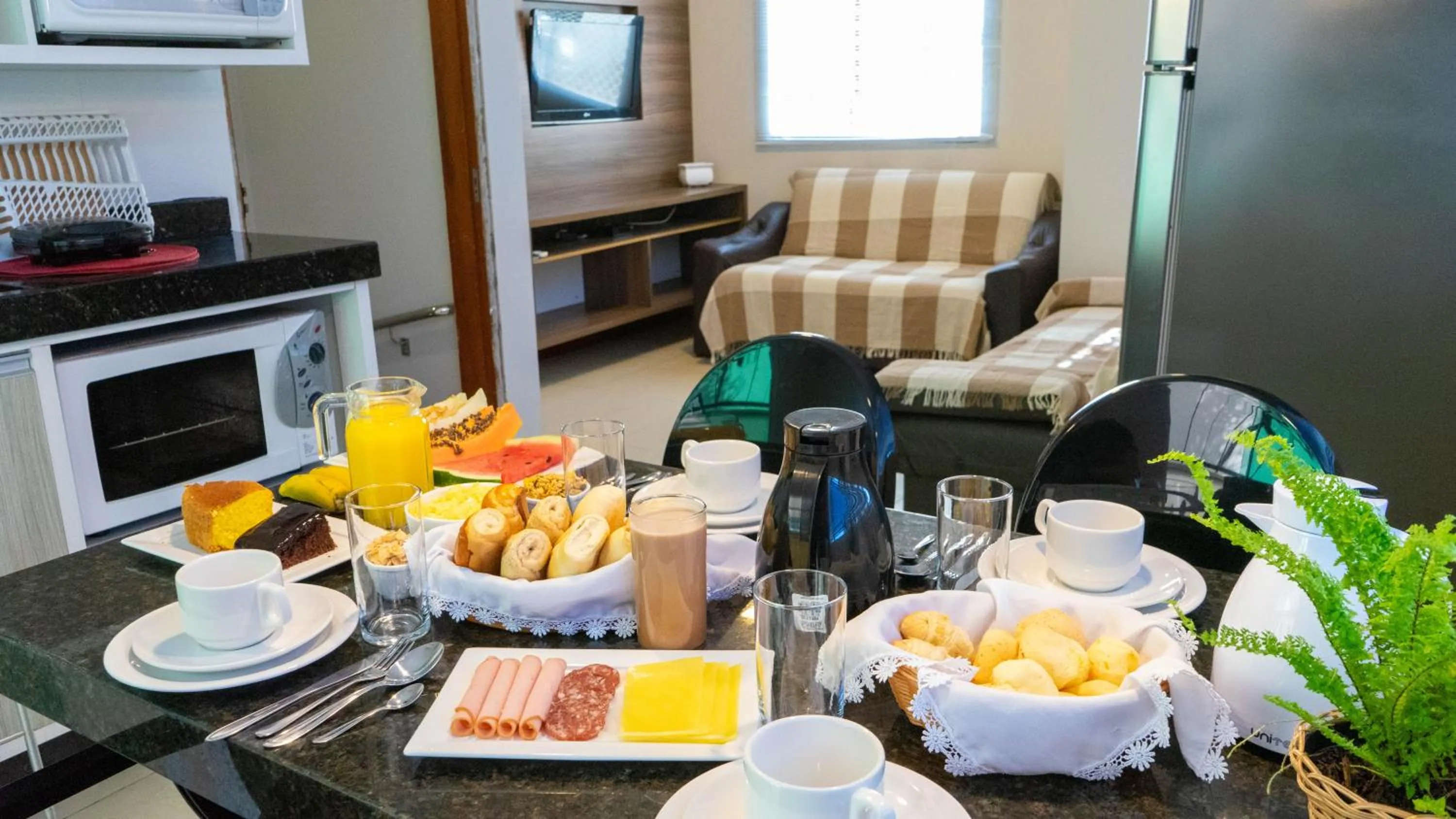 Breakfast in Pousada Cristalmar