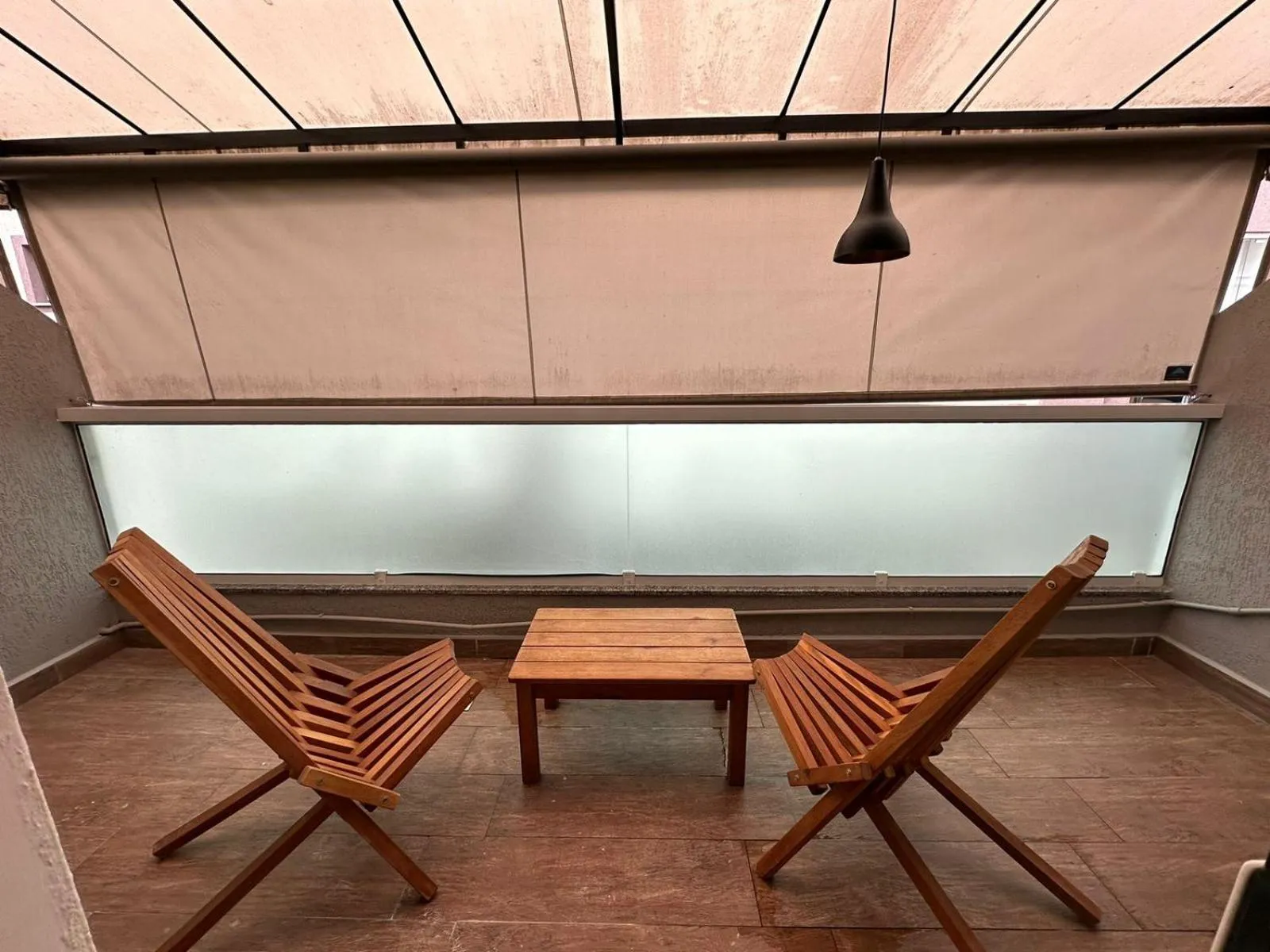 Balcony/Terrace in Pousada Cristalmar