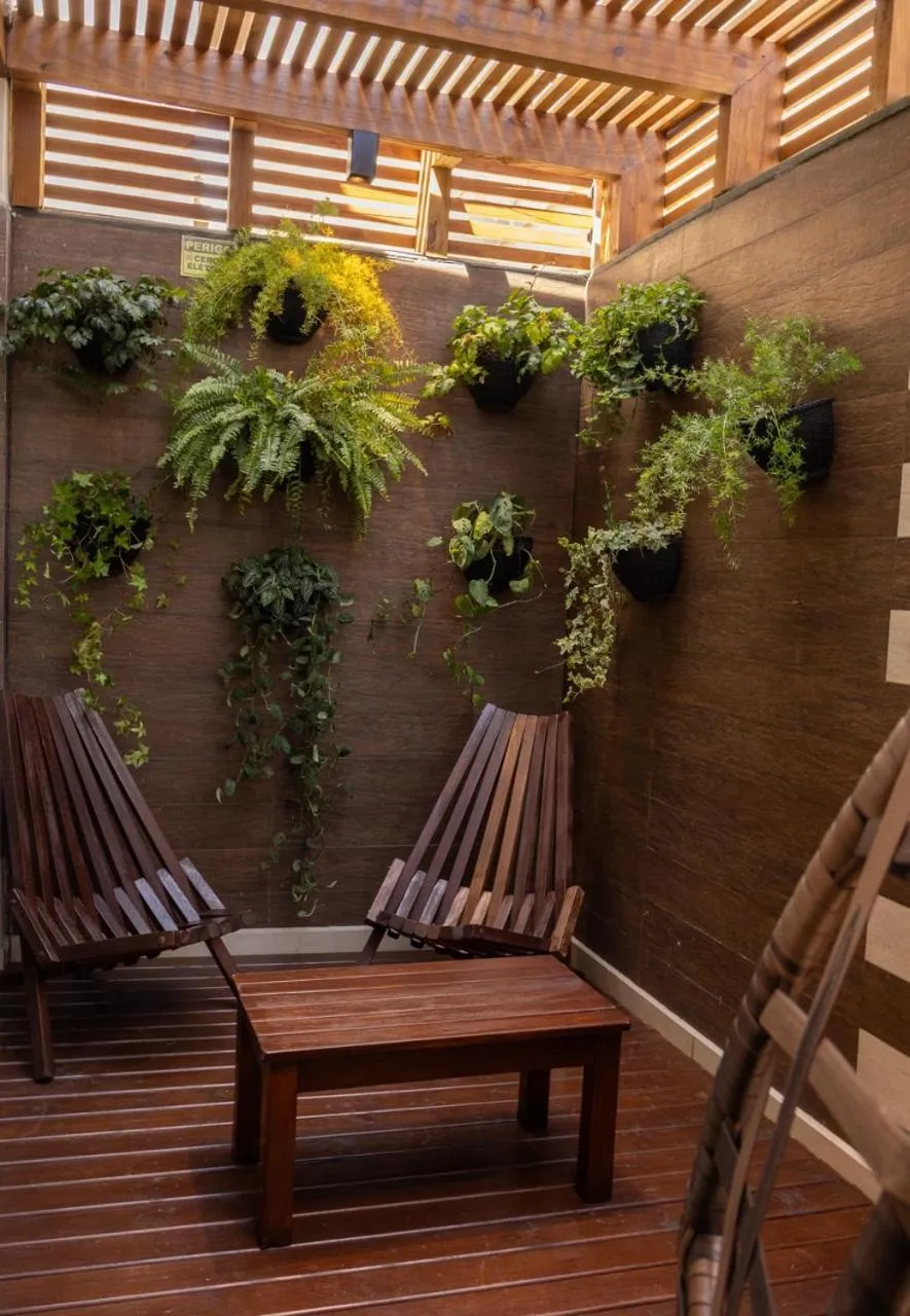 Patio in Pousada Cristalmar