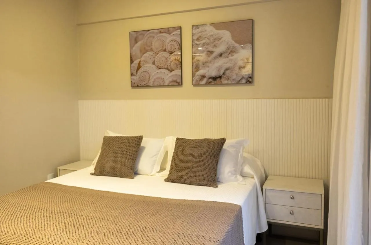 Bed in Pousada Cristalmar