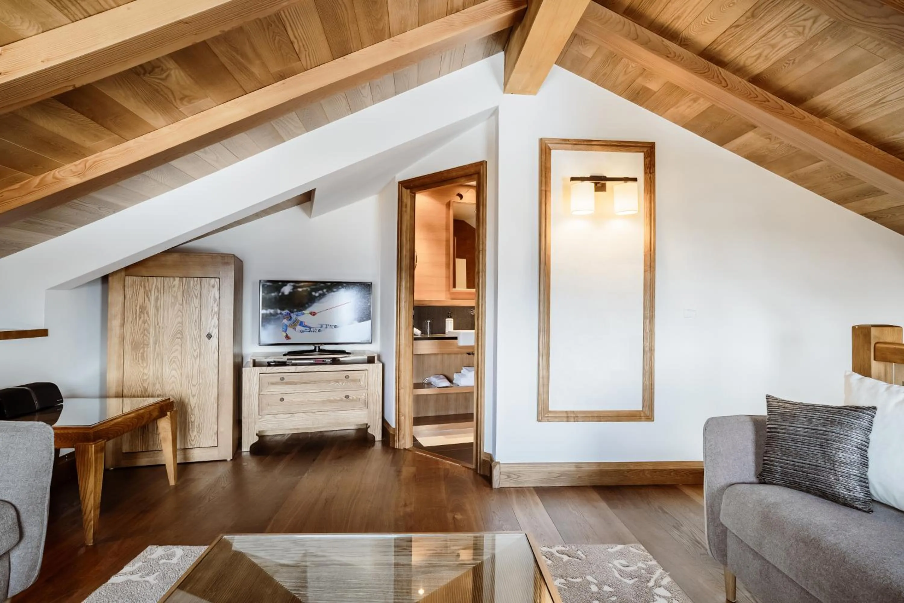 Living room in Hotel Annapurna