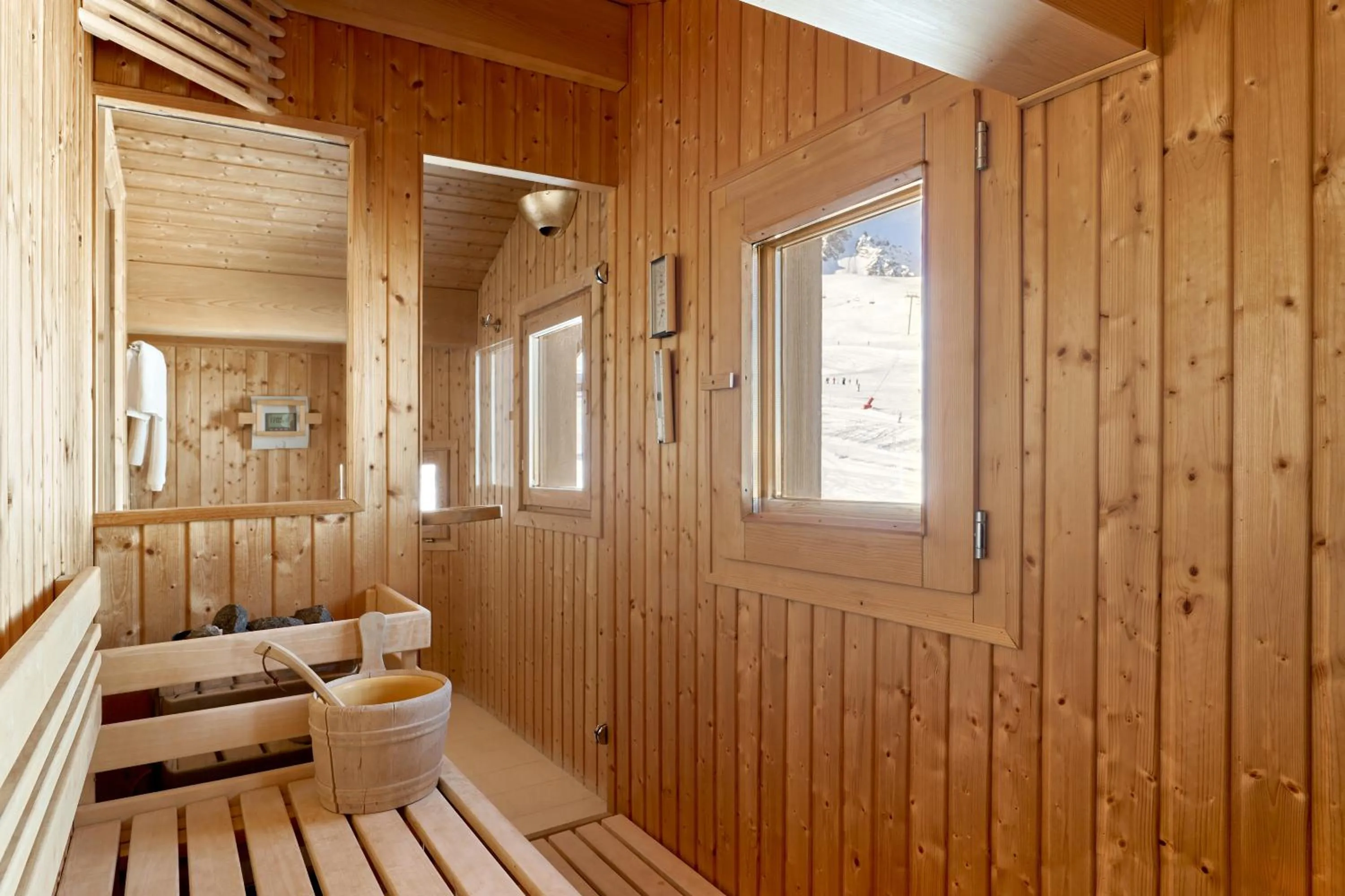 Sauna in Hotel Annapurna