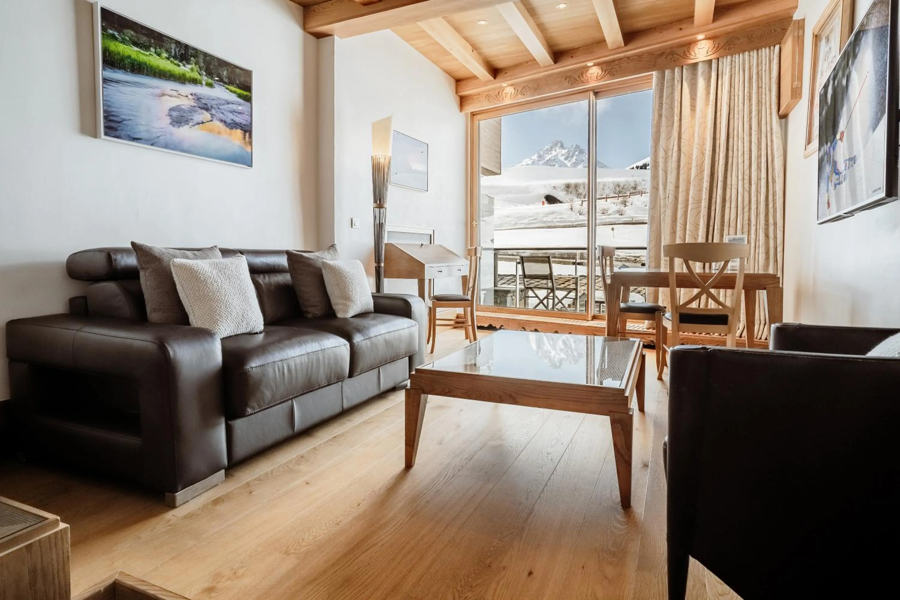 Living room in Hotel Annapurna