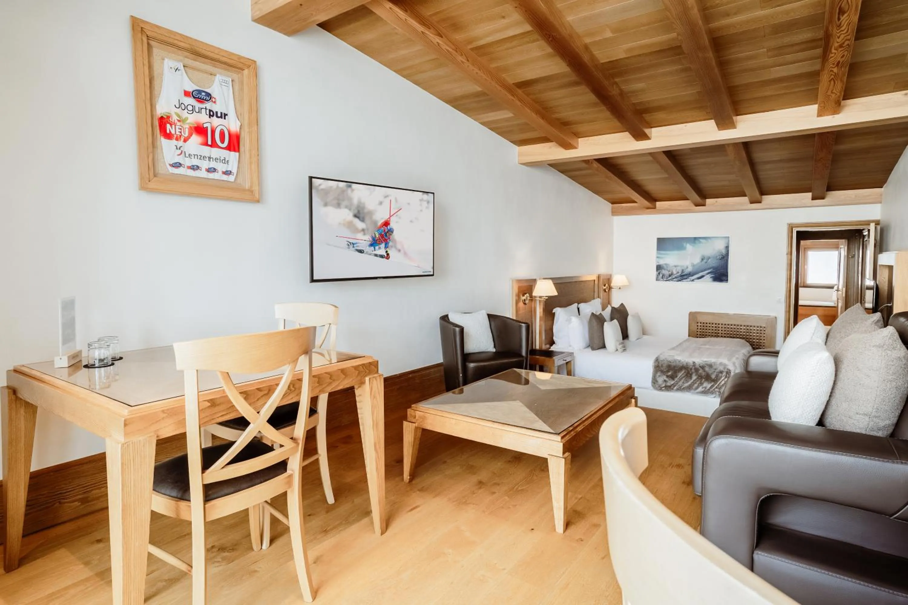 Living room in Hotel Annapurna