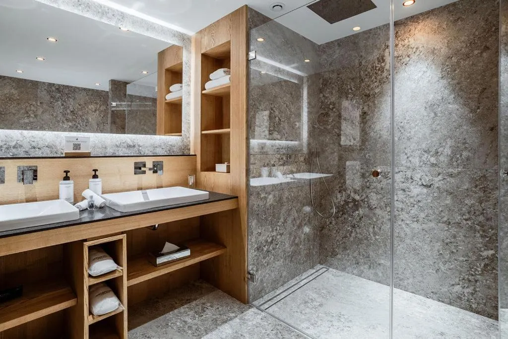 Bathroom in Hotel Annapurna