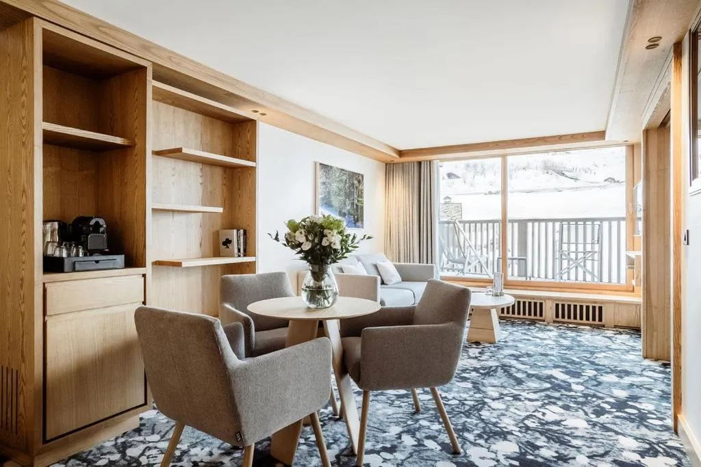 Living room in Hotel Annapurna