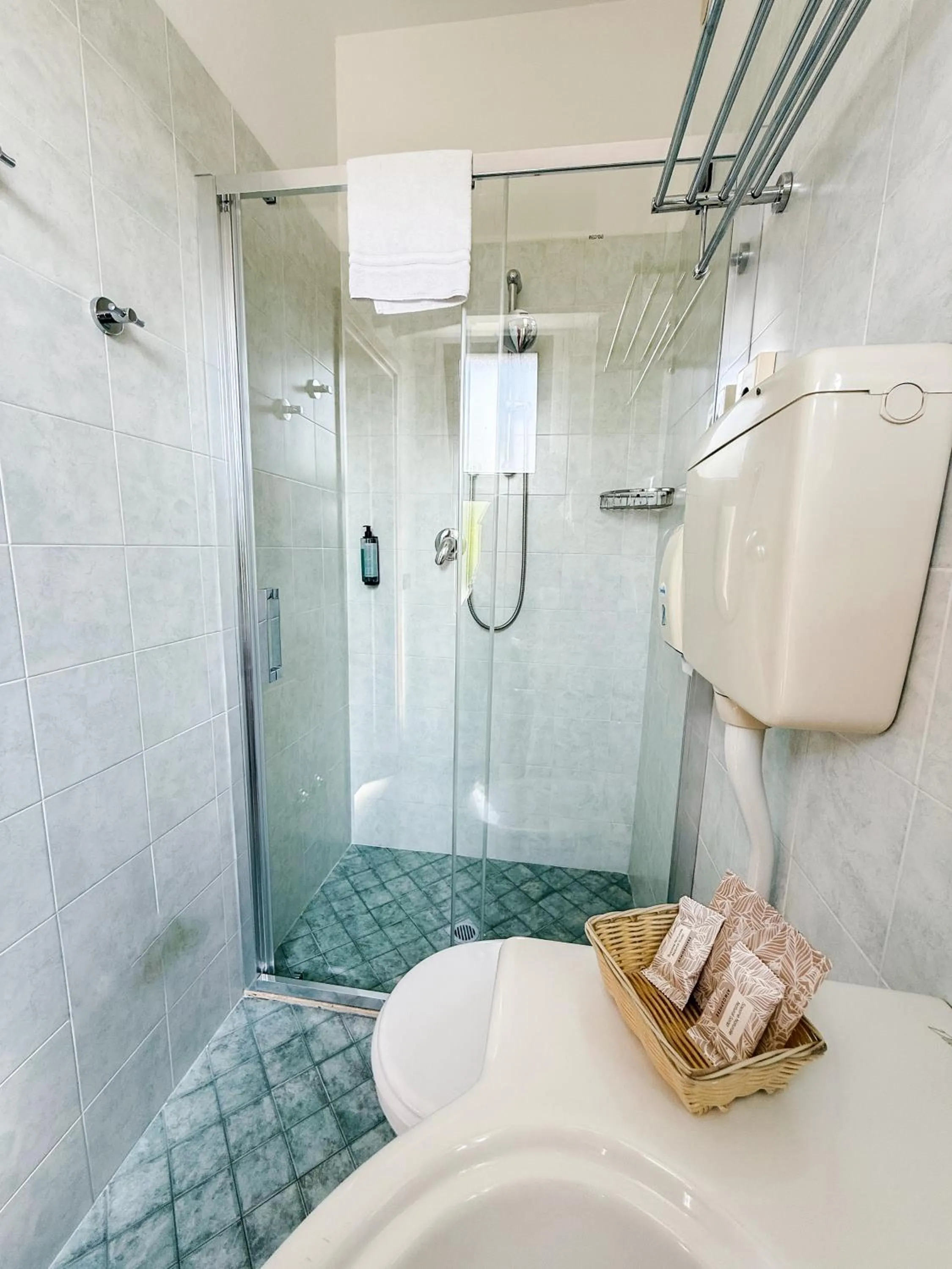 Shower in Hotel Bella Igea