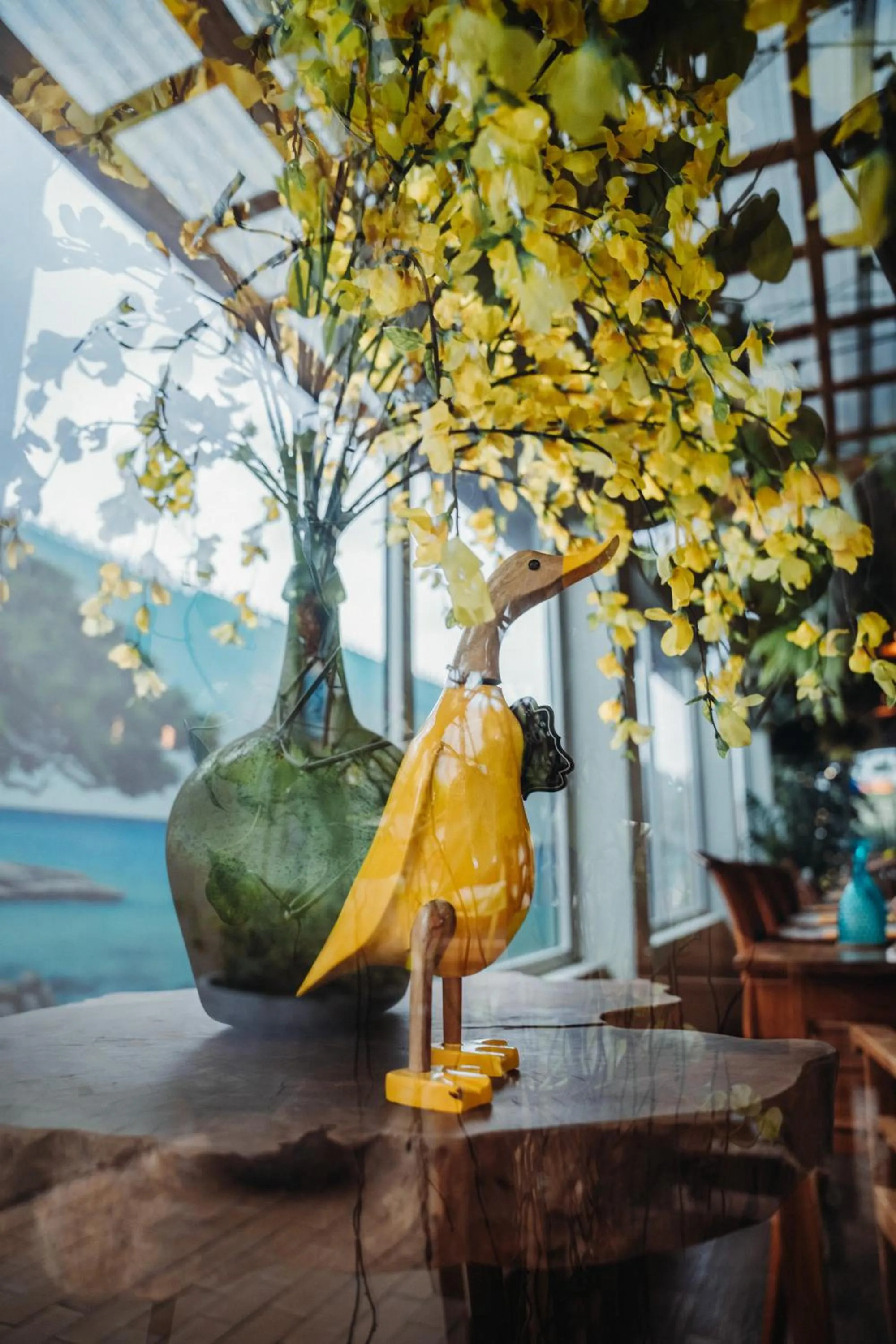 Decorative detail in Hotel RH Boutique Aruba